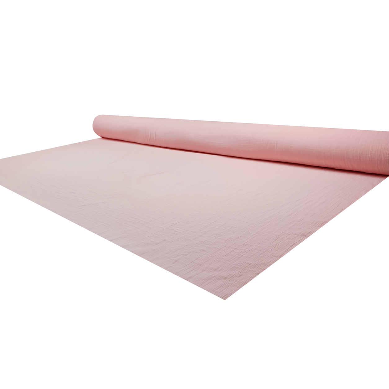 Mussola di Cotone Tinta Unita Rosa Image