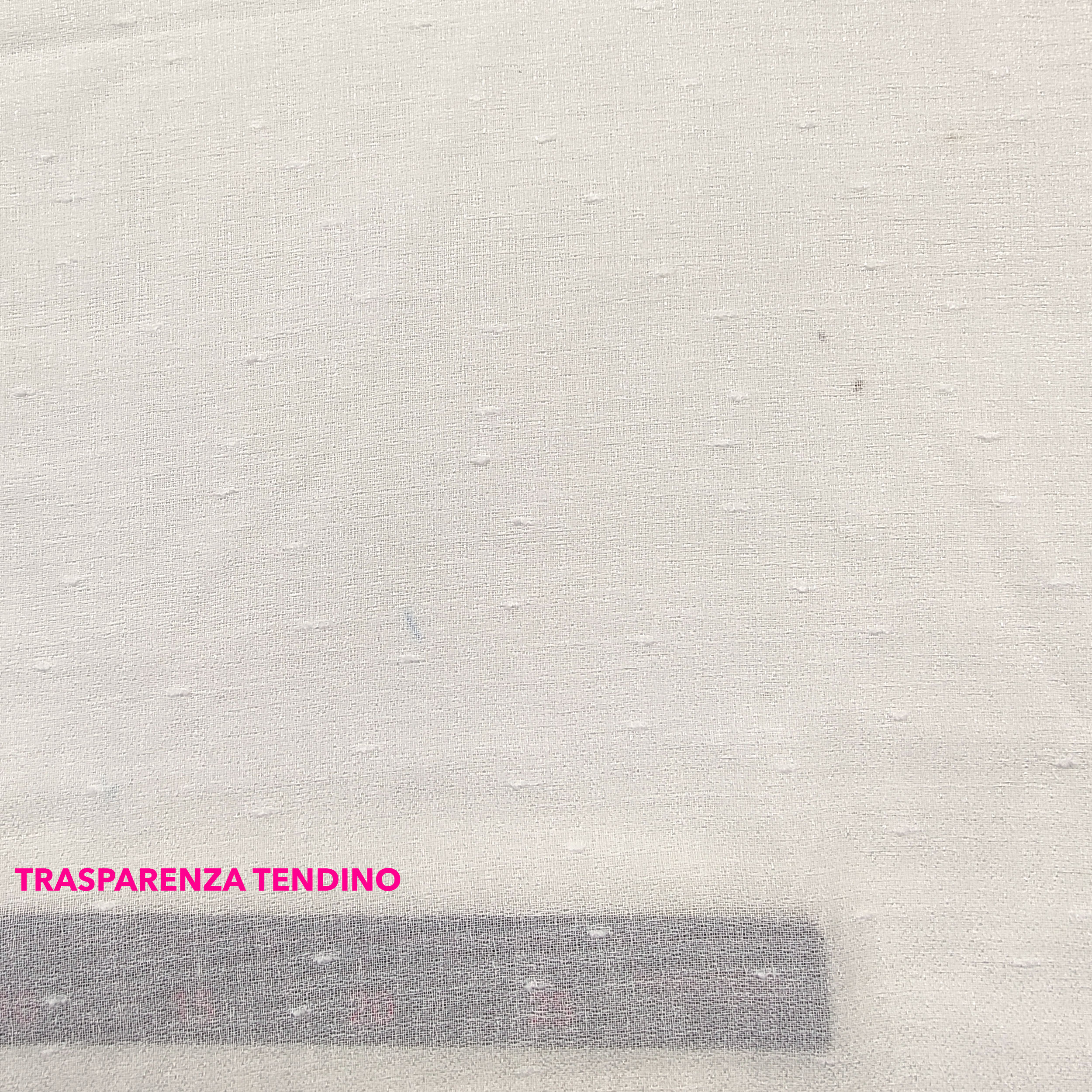 Tessuto Tendino Floccato Naturale