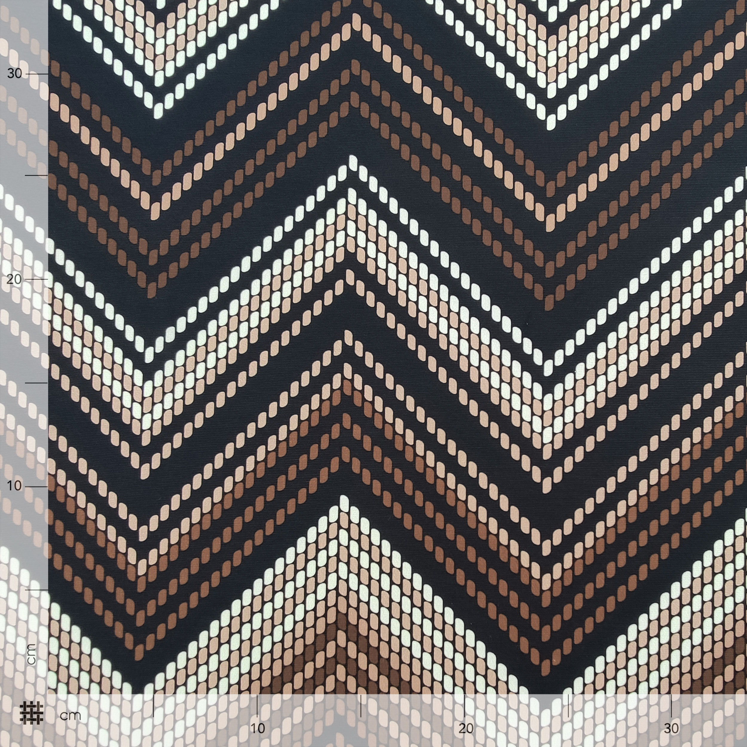 Maglina Moda Astratto Beige Marrone