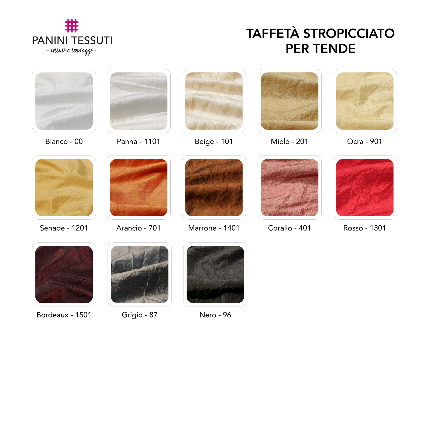Taffetà Stropicciato per Tende Image