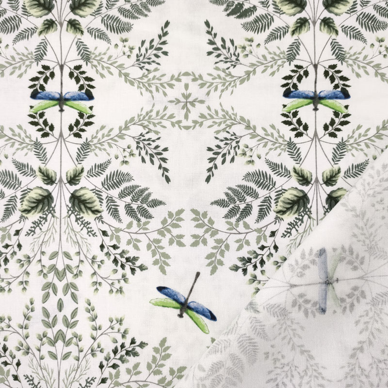 tessuto-cotone-piante-e-libellule-bianco