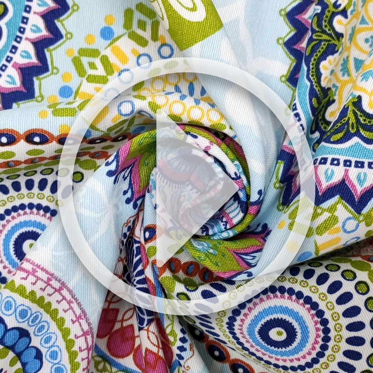 Mandala blu