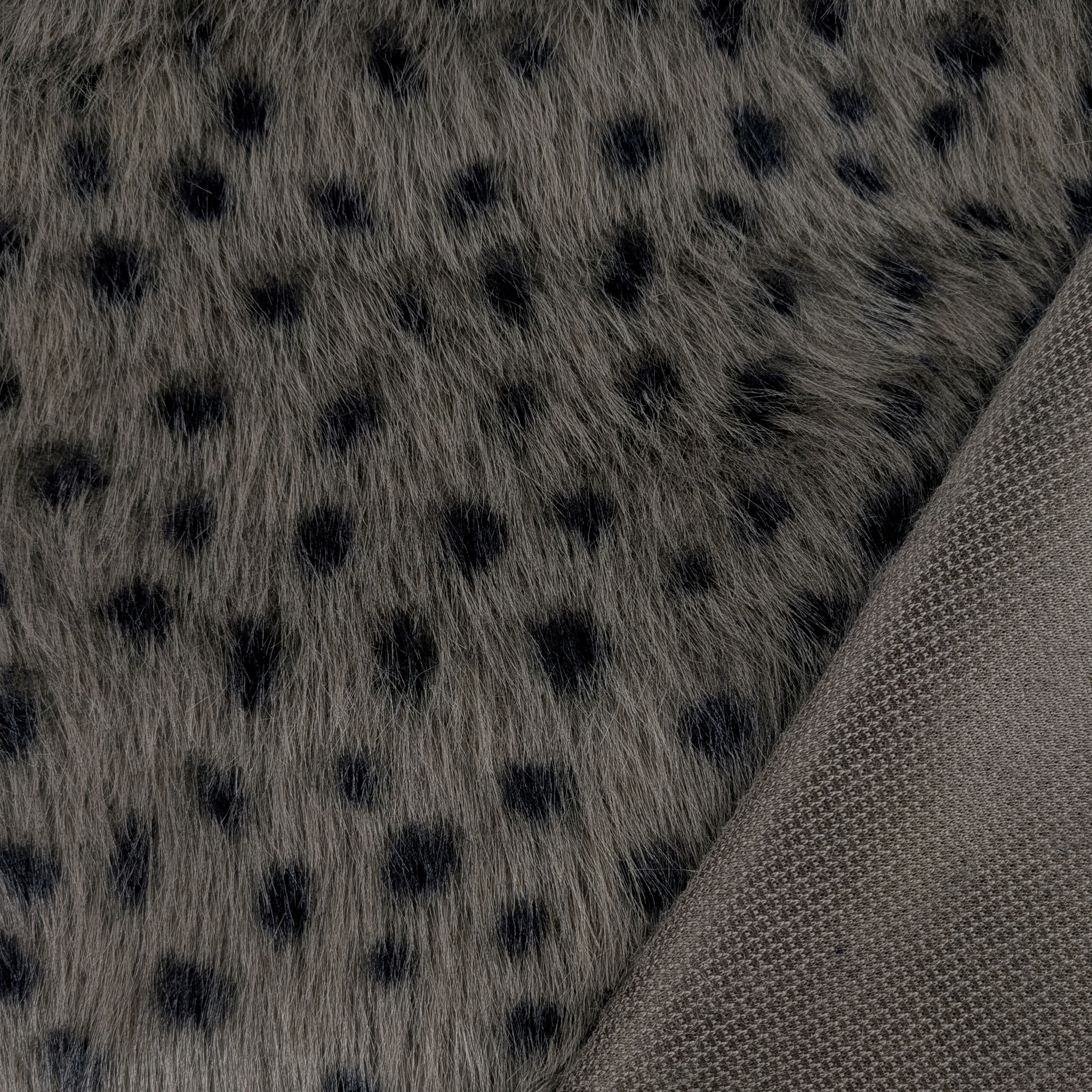 Pelliccia Sintetica Lince Tortora Image