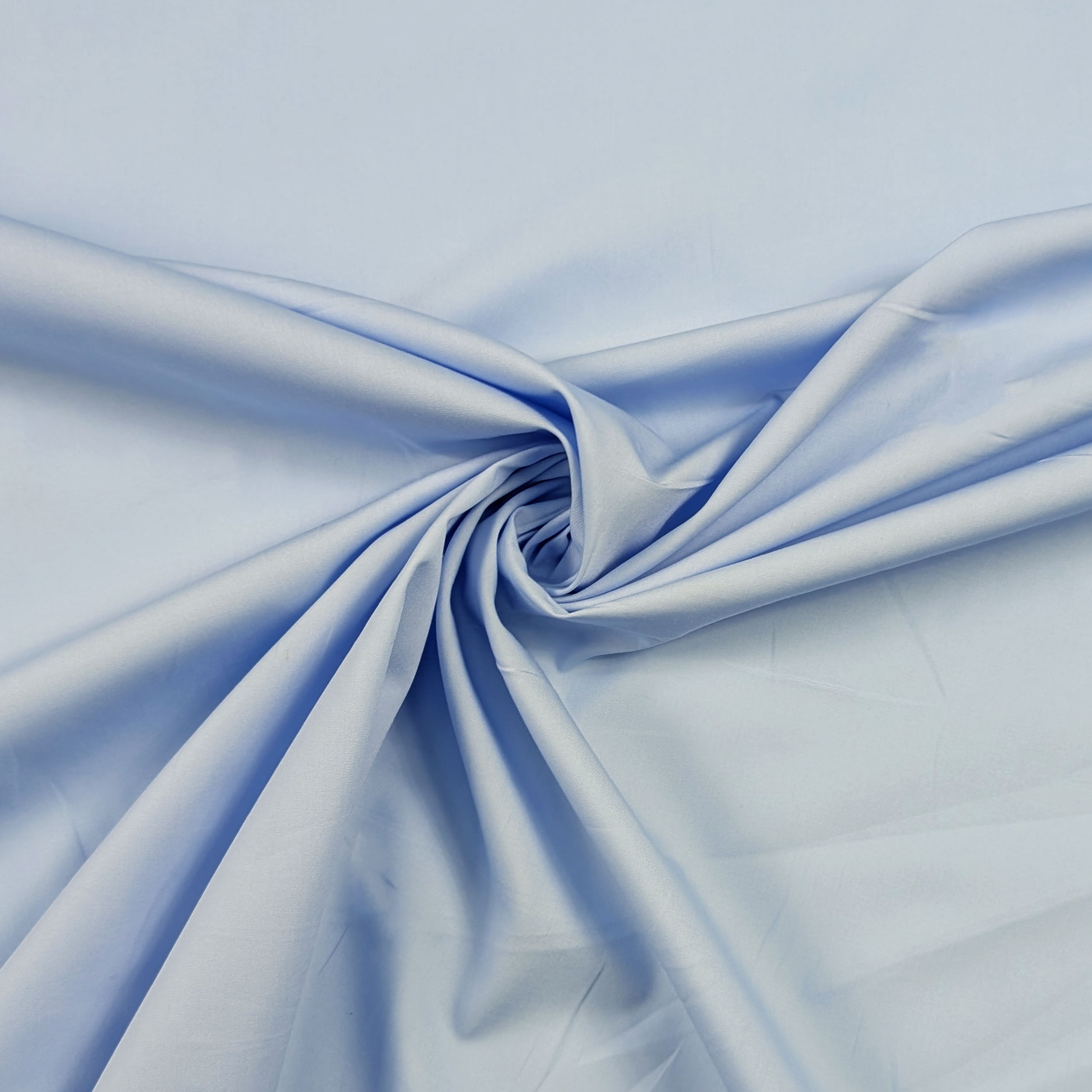 Cotone per Camiceria Tinta Unita Azzurro Chiaro Image