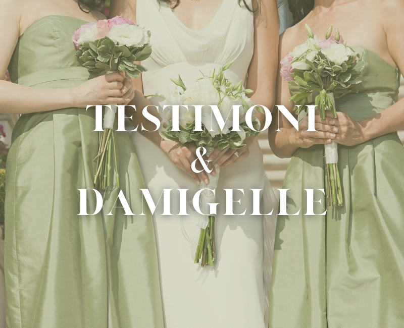 tessuti per testimoni e damigelle panini tessuti