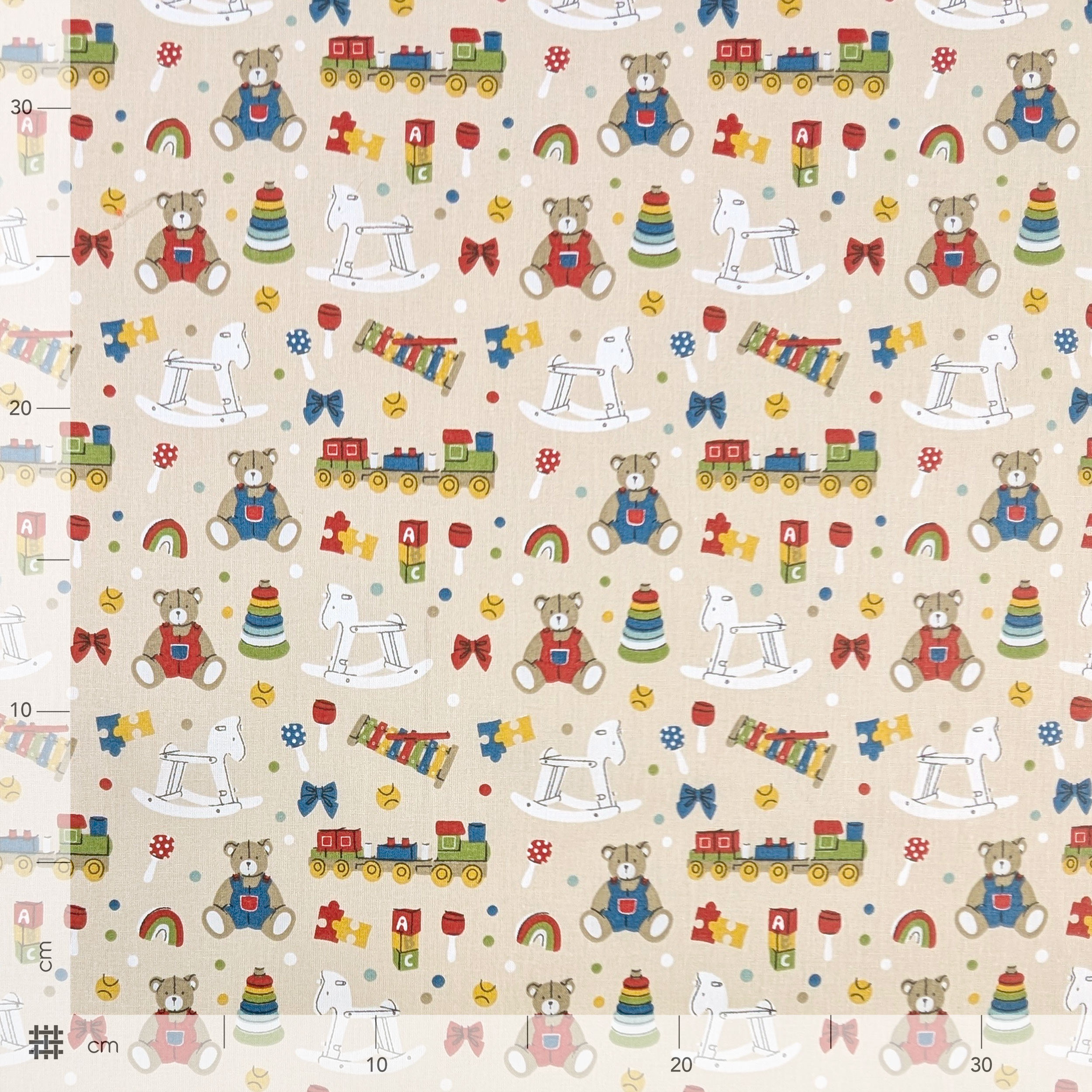 Cotone Orsetti e Giochi Colorati Image