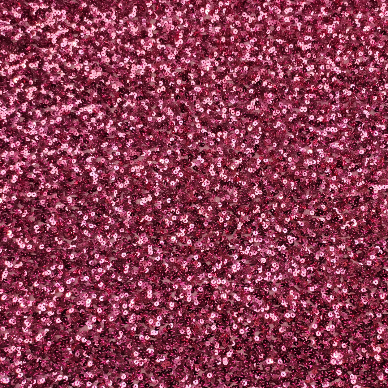 Tessuto Paillettes su Tulle Fuxia Image