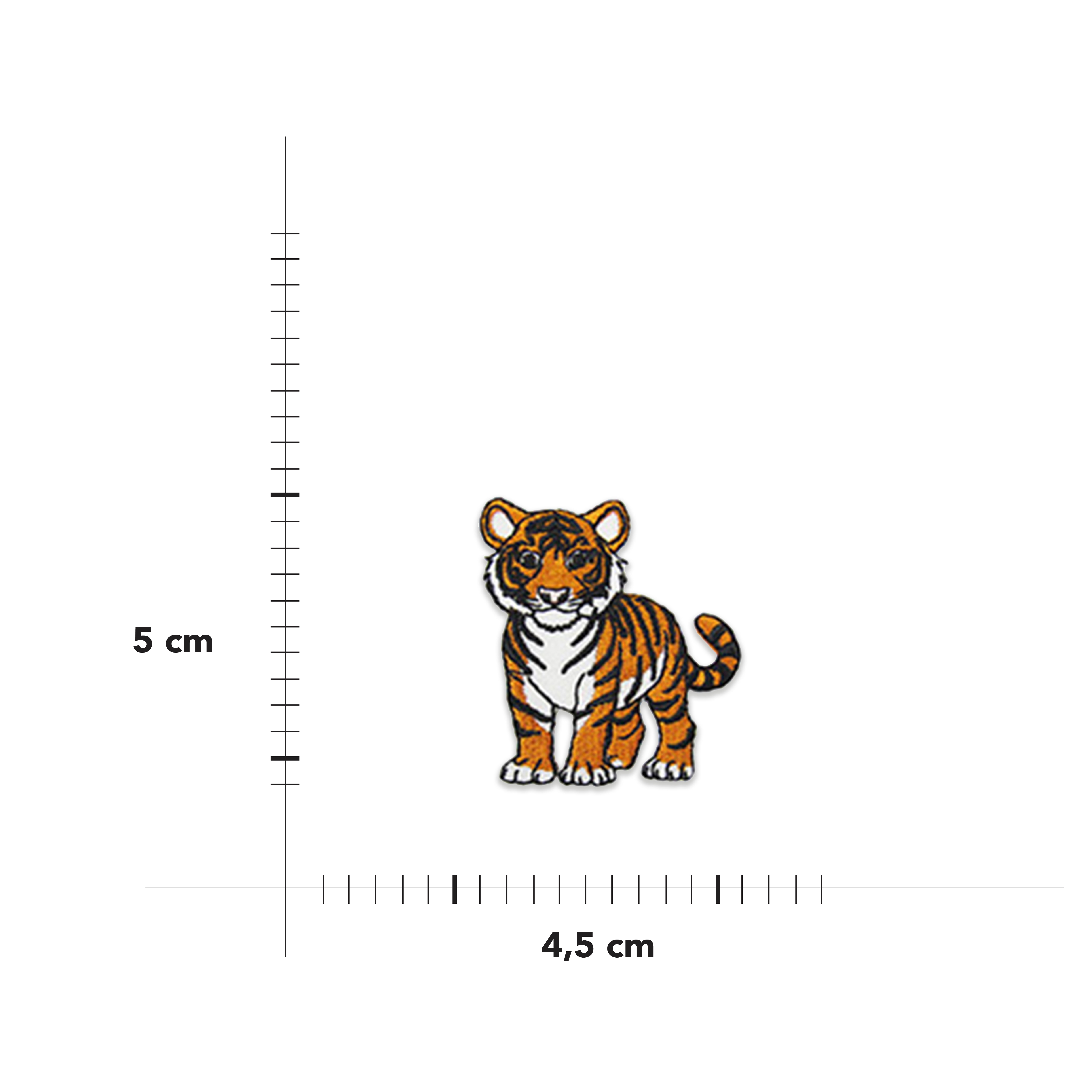 Applicazione Termoadesiva Tigre Image