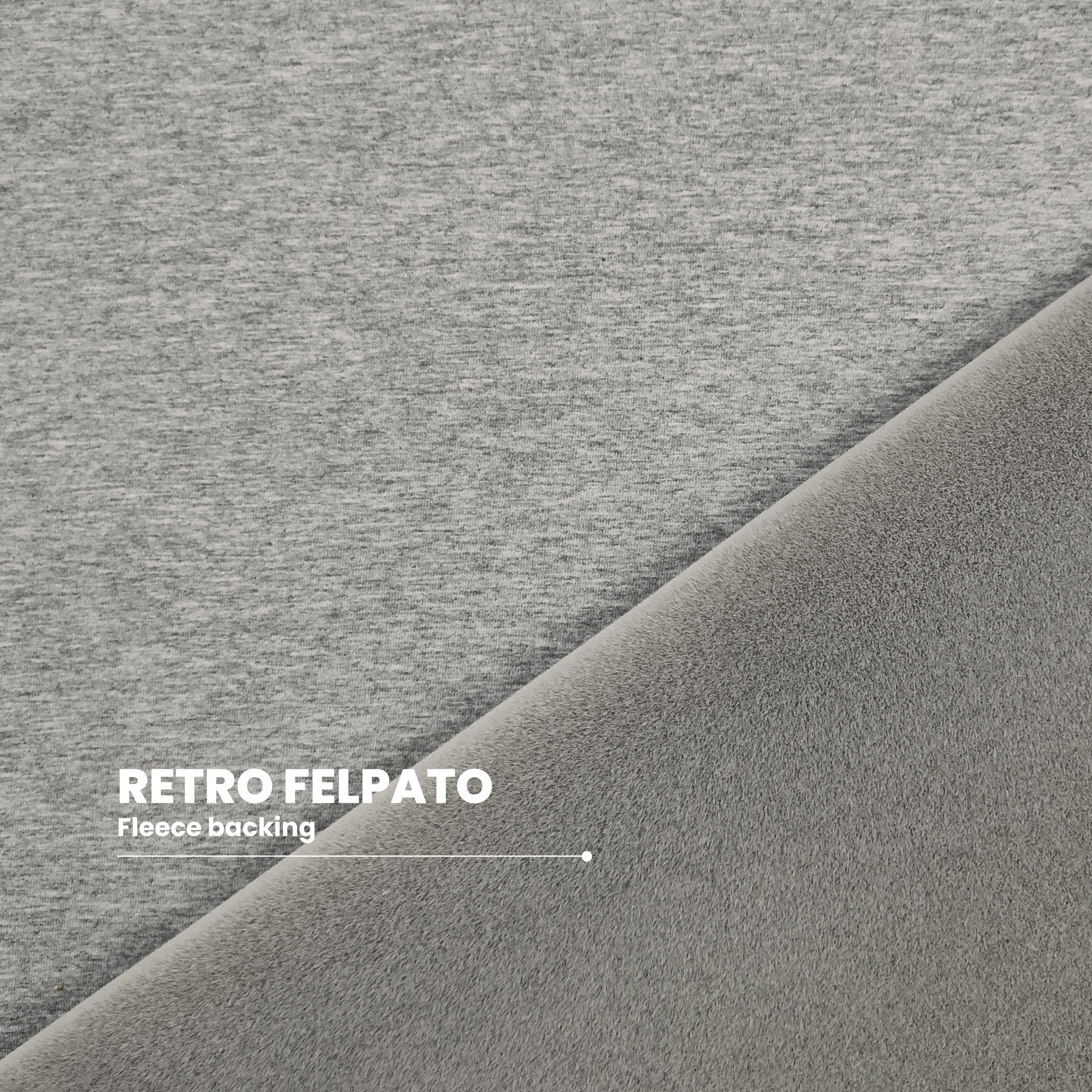 Neoprene Felpato Grigio Chiaro