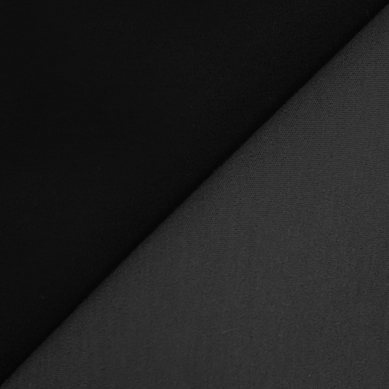Tessuto Neoprene Bifoderato in Cotone Grigio/Blu