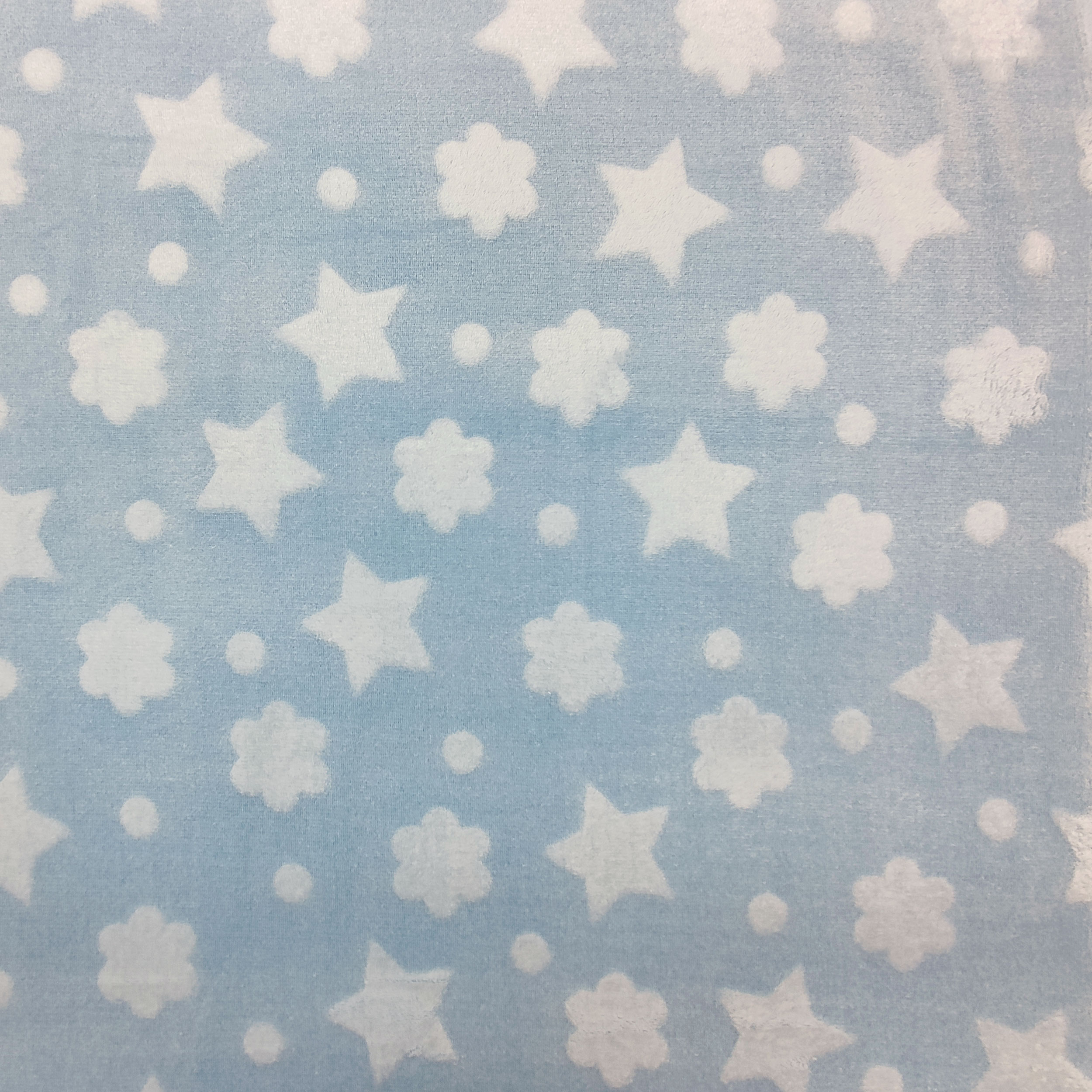 Pile Stelle e Nuvolette Azzurro Baby Image