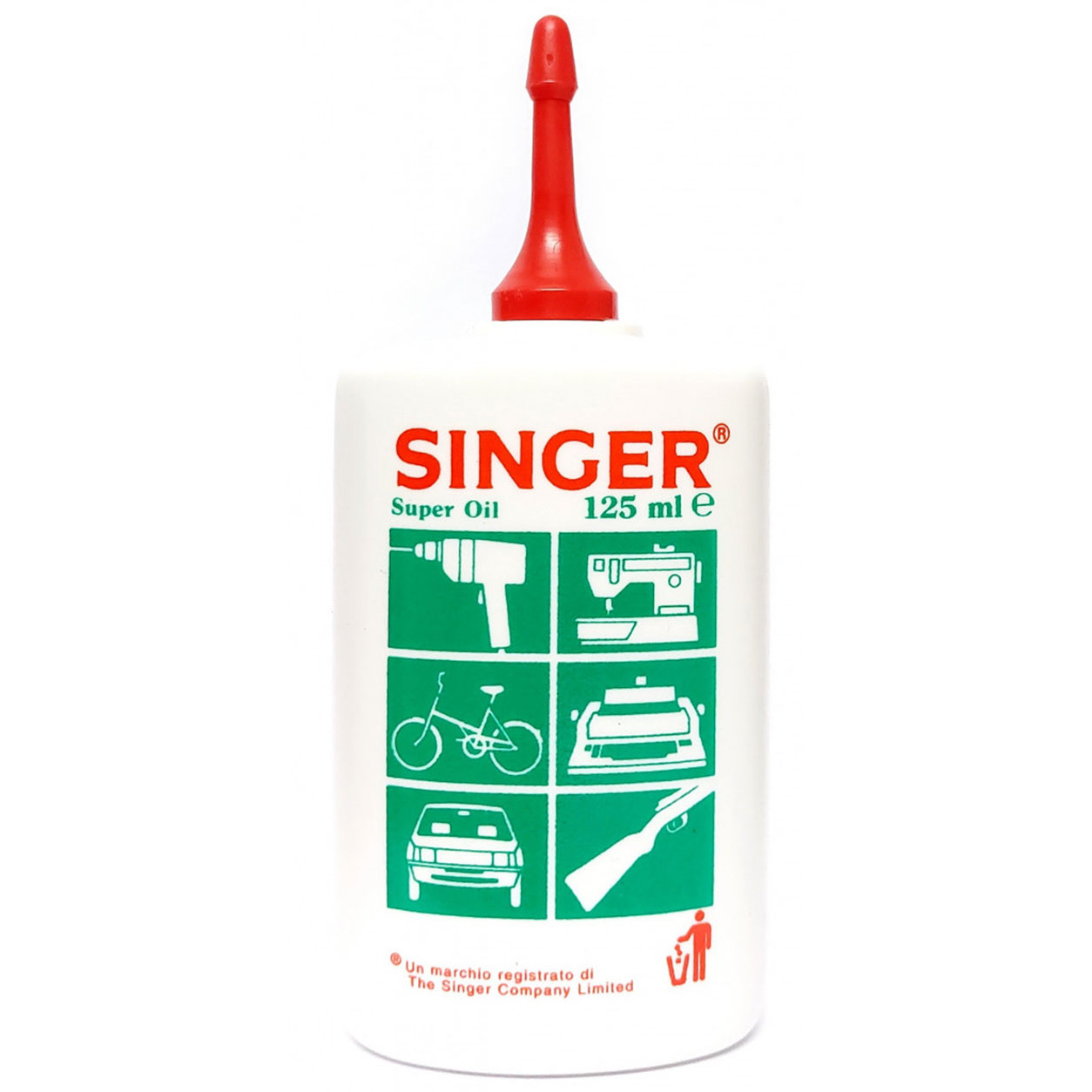 olio singer per macchina da cucire