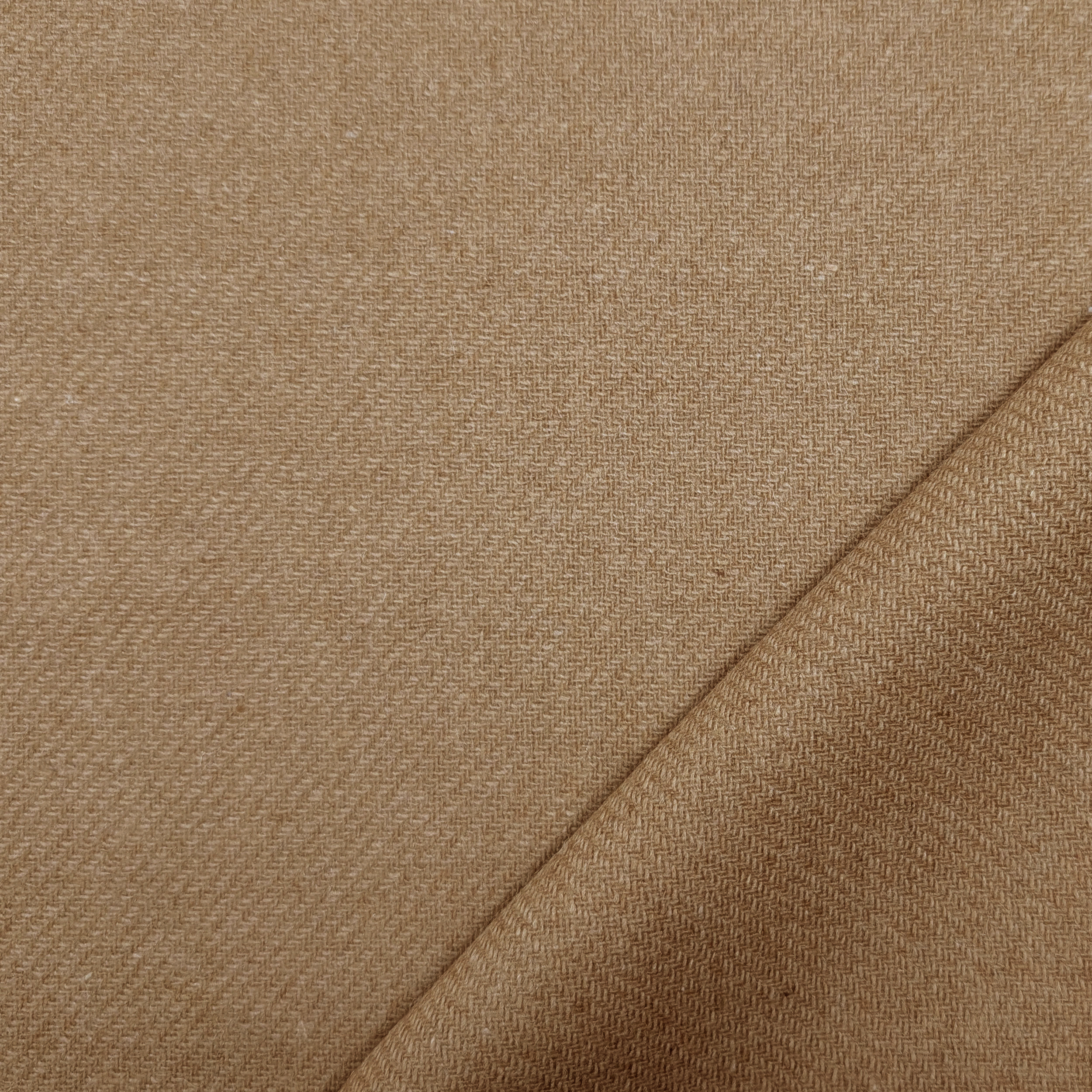 Cappotto Misto Lana Biscotto Tinta Unita Image
