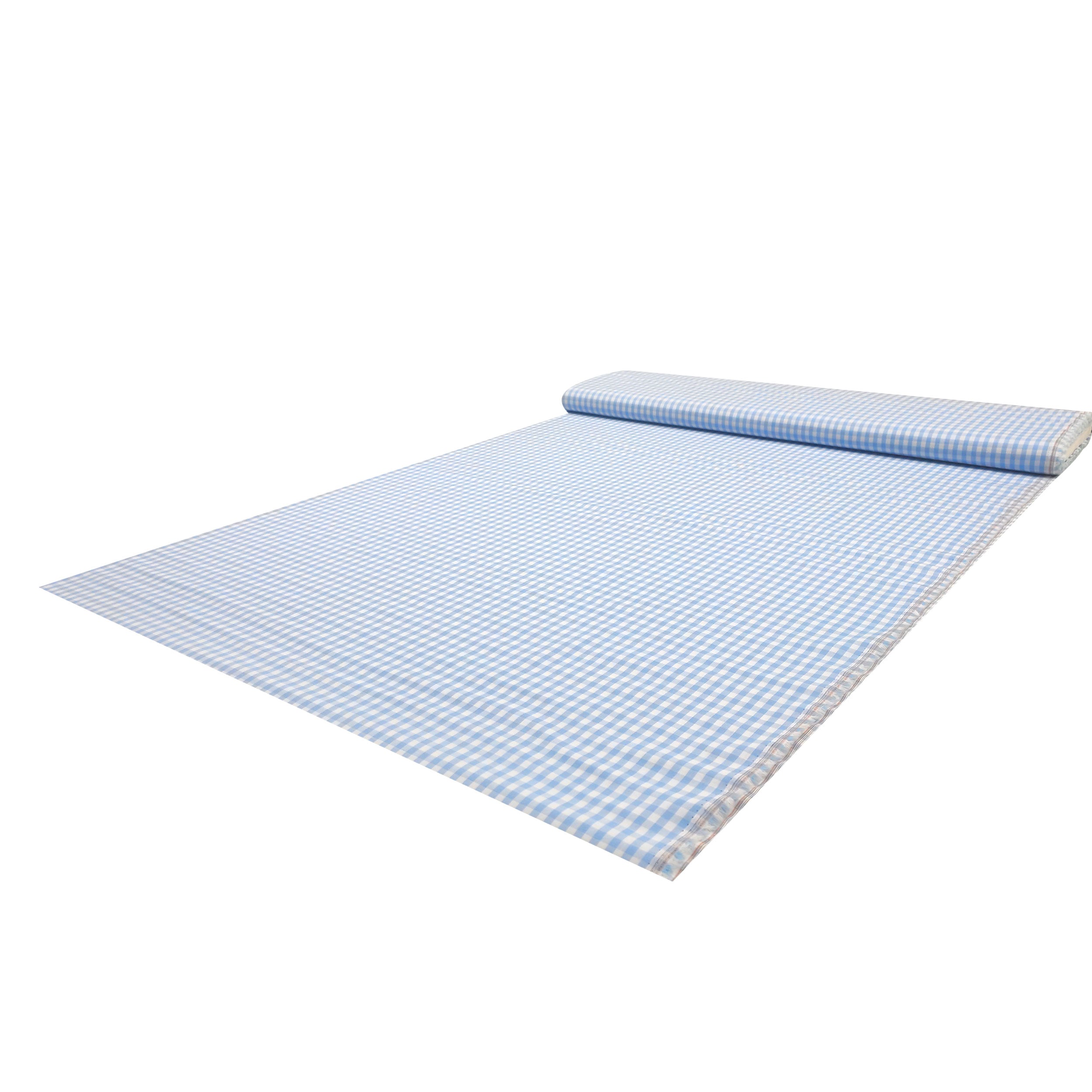 Tessuto in 100% cotone per bambini, venduto al metro, per lavori di cucito, con pois blu scuro medi, da 300 x 160 cm Tessuto in 100% cotone per bambini, venduto al metro, per lavori di cucito, con pois blu scuro medi, da 300 x 160 cm