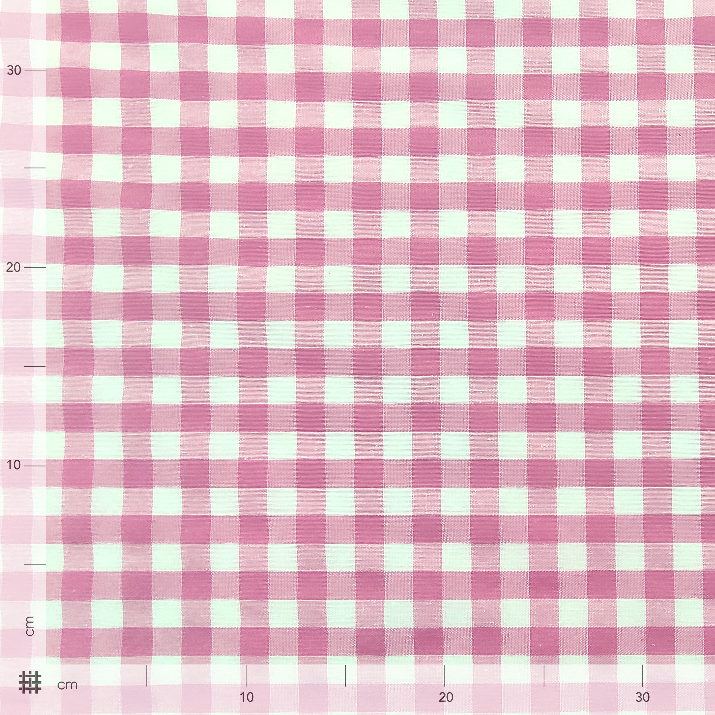 Tessuto Tinto in Filo per Tovaglia Fantasia Quadretti Image
