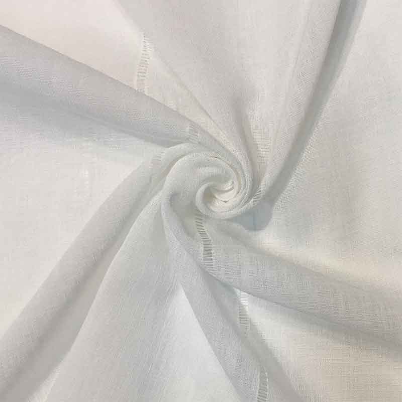 Tessuto Tenda Ajour - Bianco Image