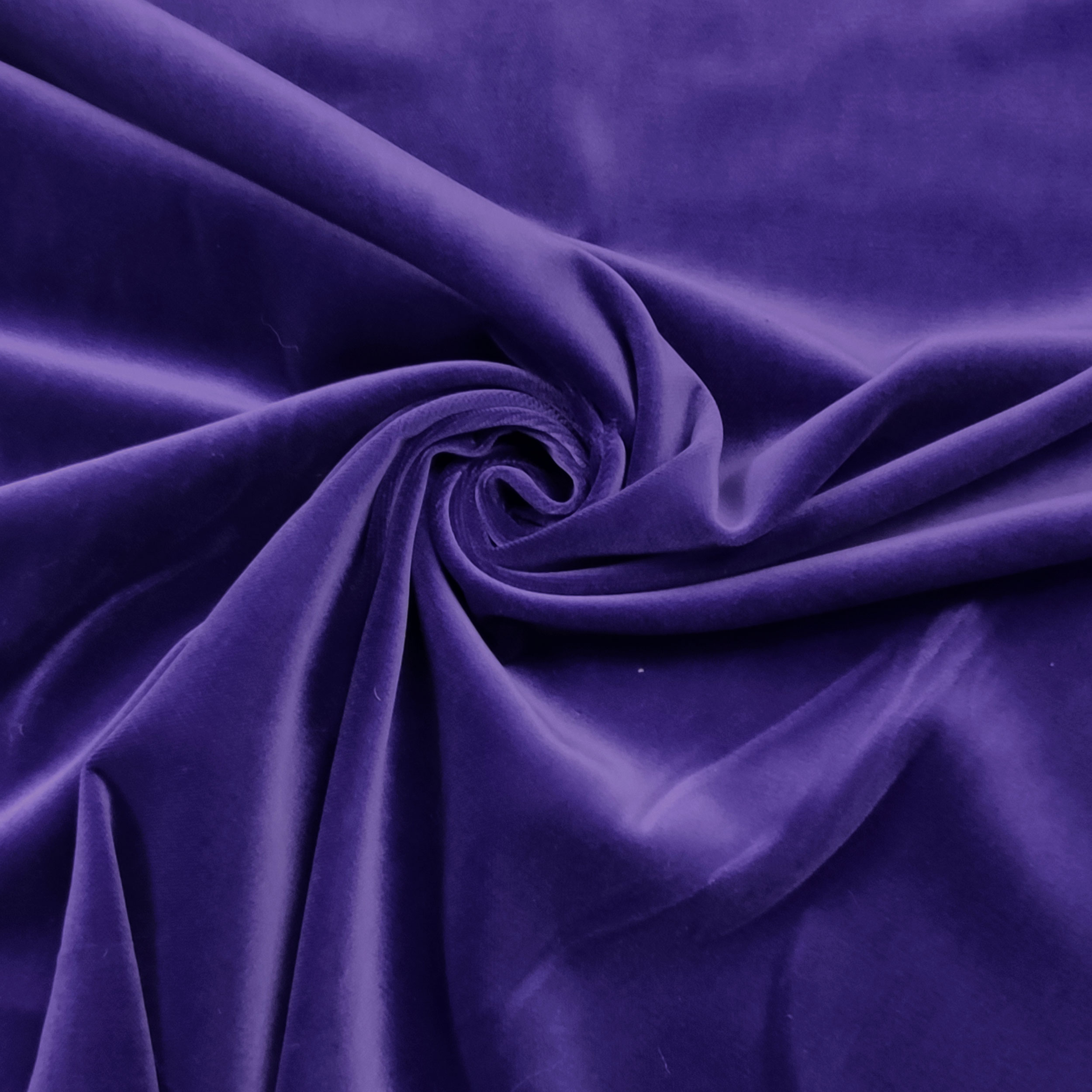 cotone velluto viola