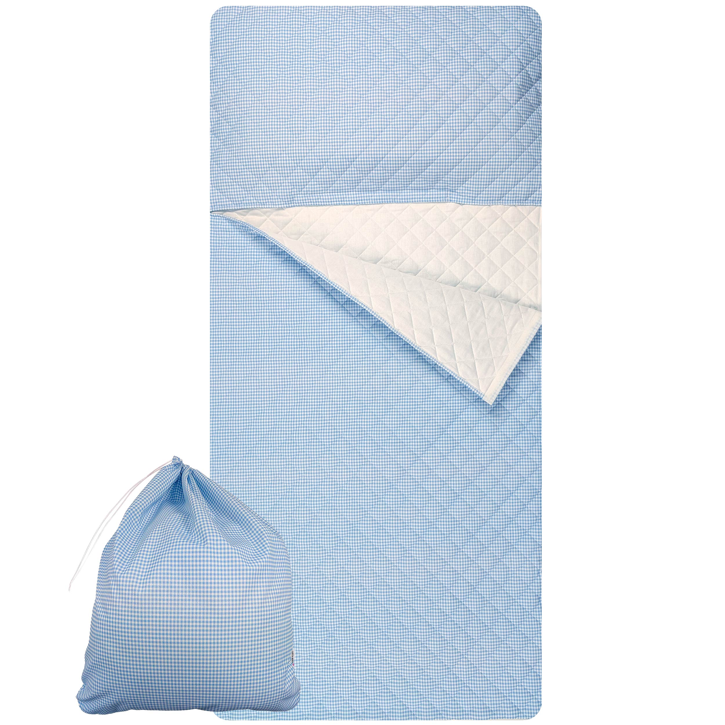Sacco Nanna Quadretti Azzurro Image