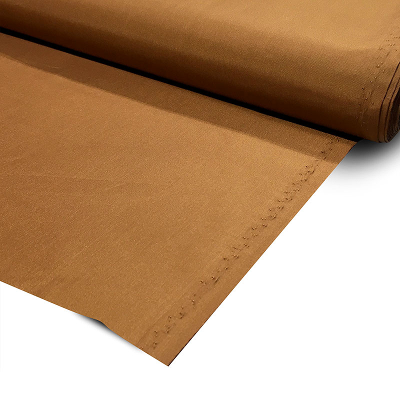 stoffa taffeta nocciola