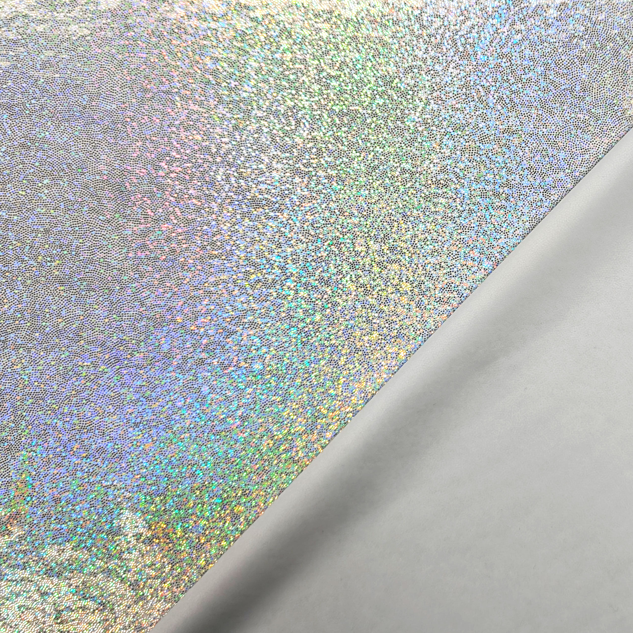 Lycra Lurex Glitterata Bianca Image