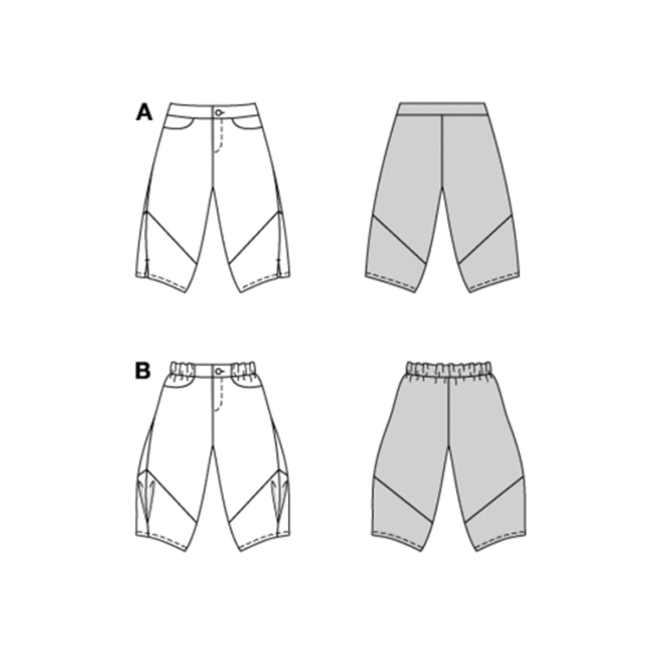 Cartamodello Burda Kids Medium Pantaloni Image