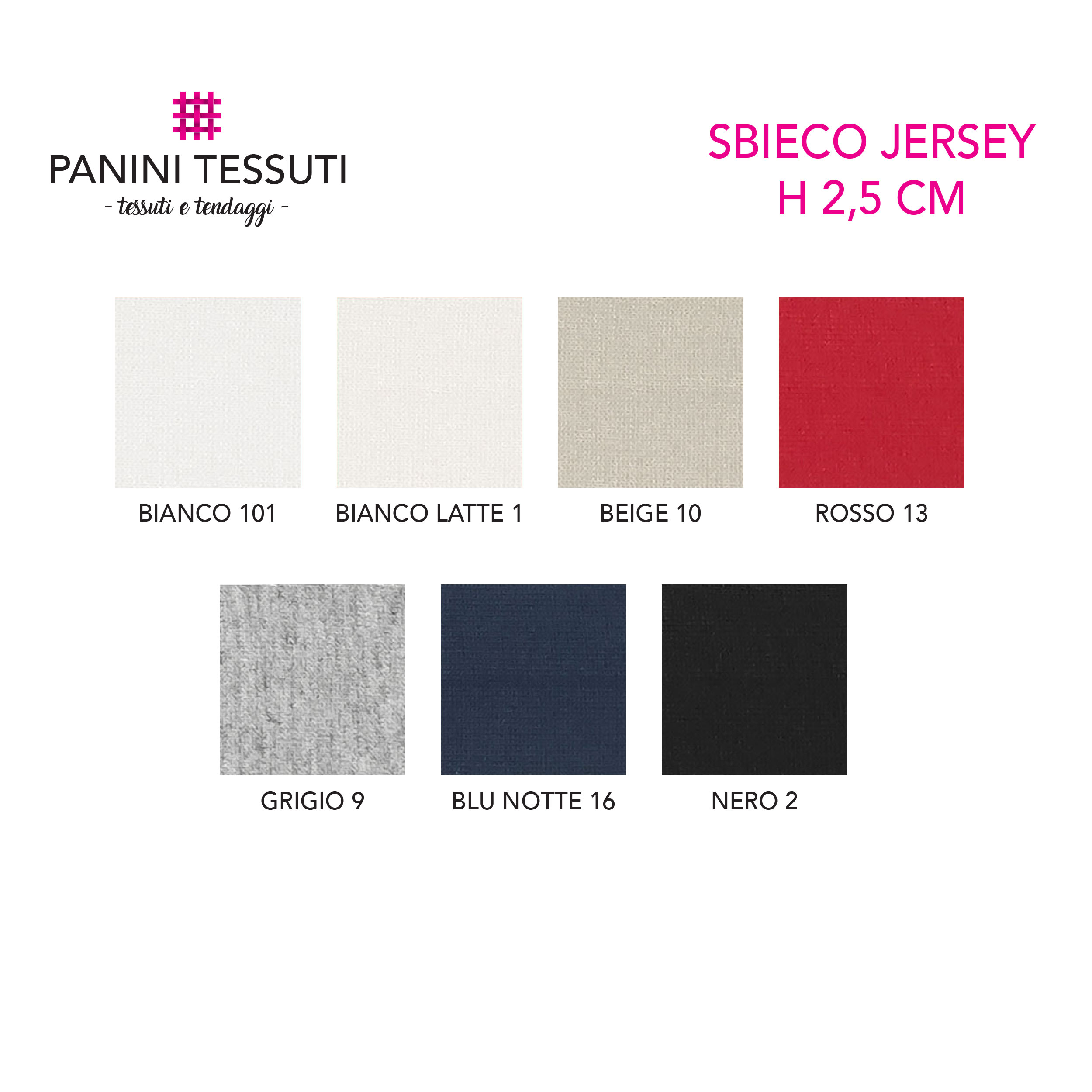 Sbieco Jersey H 2,5 cm Image