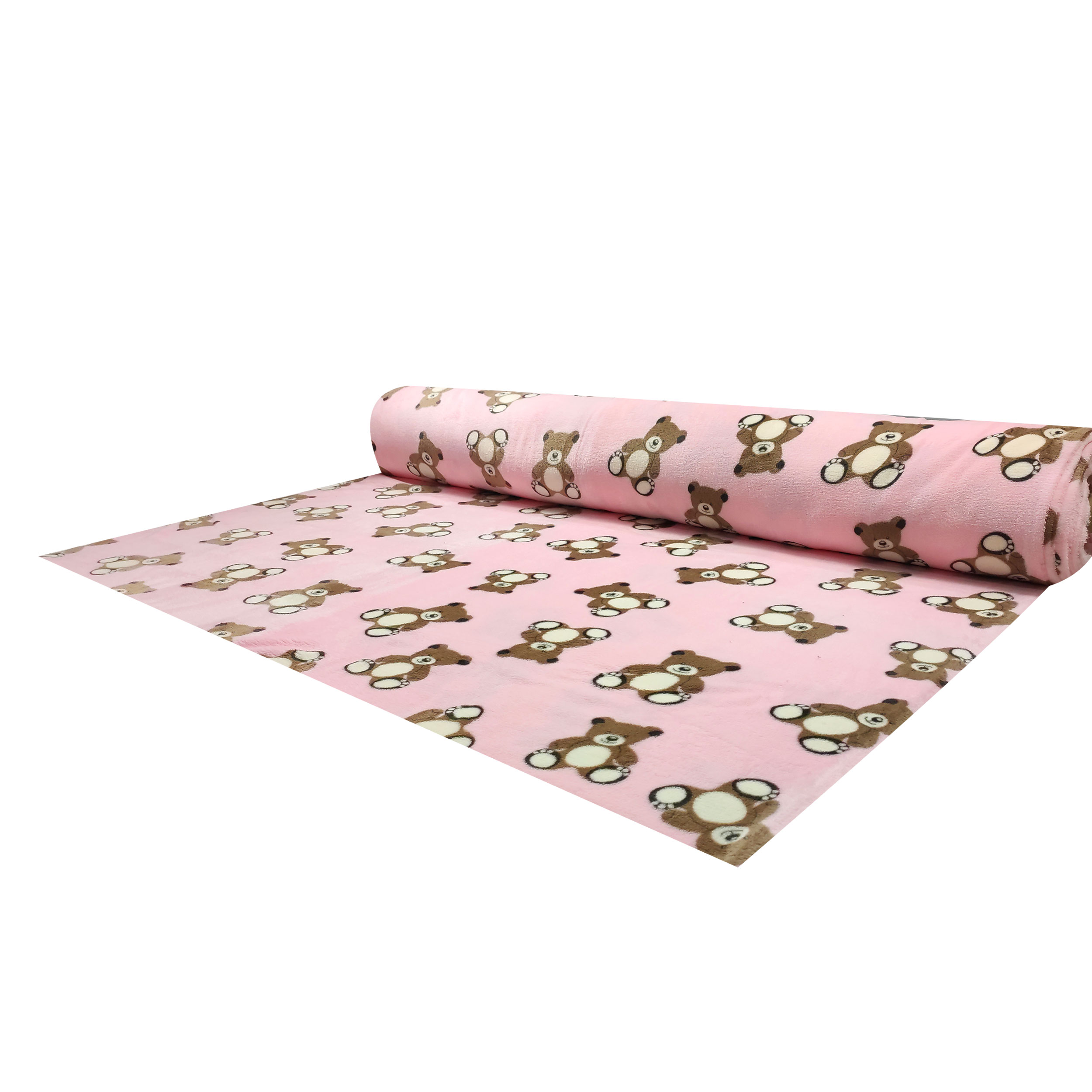 Pile Mano Cachemire Orsetti Sfondo Rosa Image