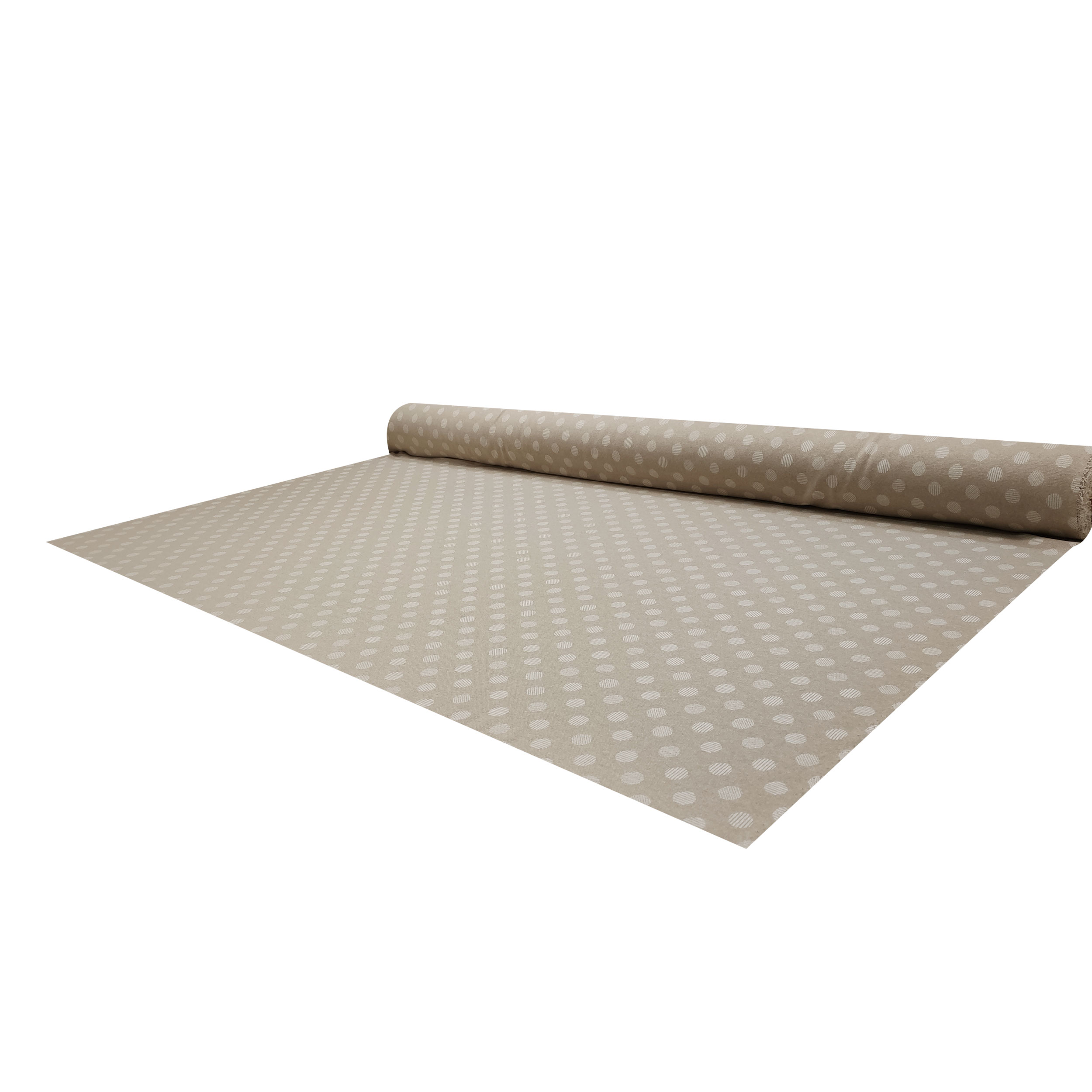 Punto Milano Pois Astratti Sfondo Beige