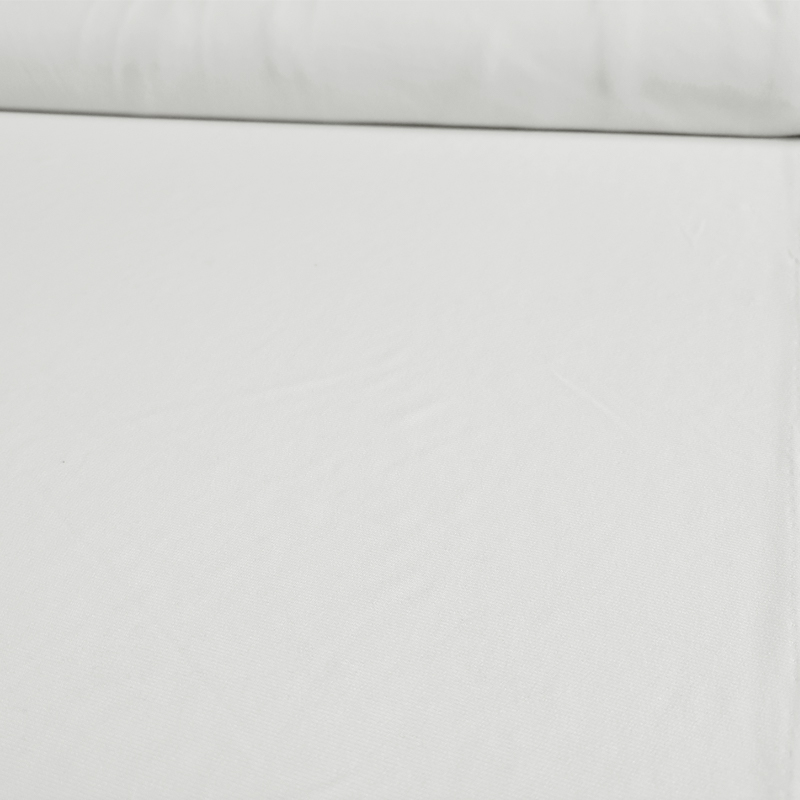 Jersey Tinta Unita Lux Bianco Lana