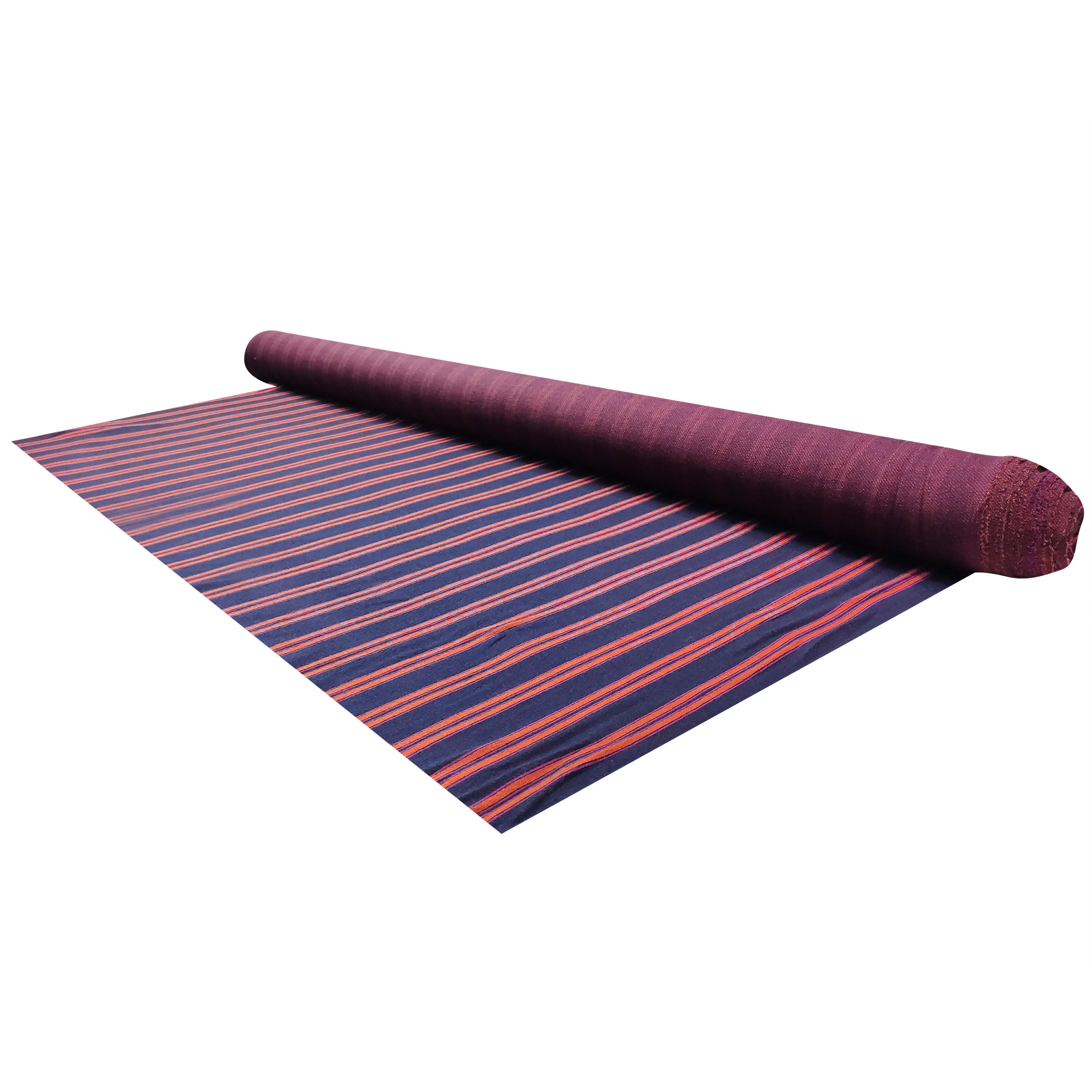 Maglia Misto Cotone Viola Righe Arancio Fuxia