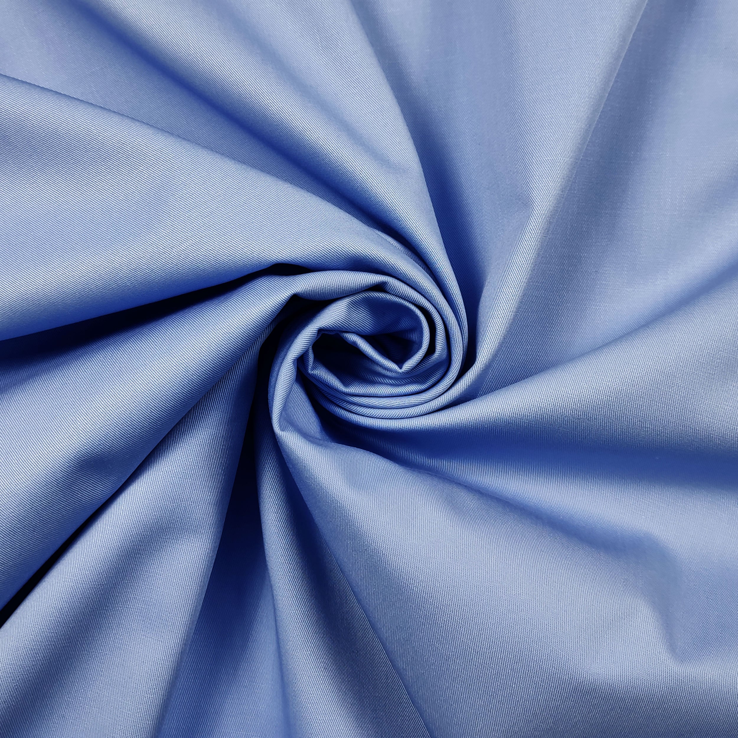 Gabardine Cotone Ospedaliero Celeste Image