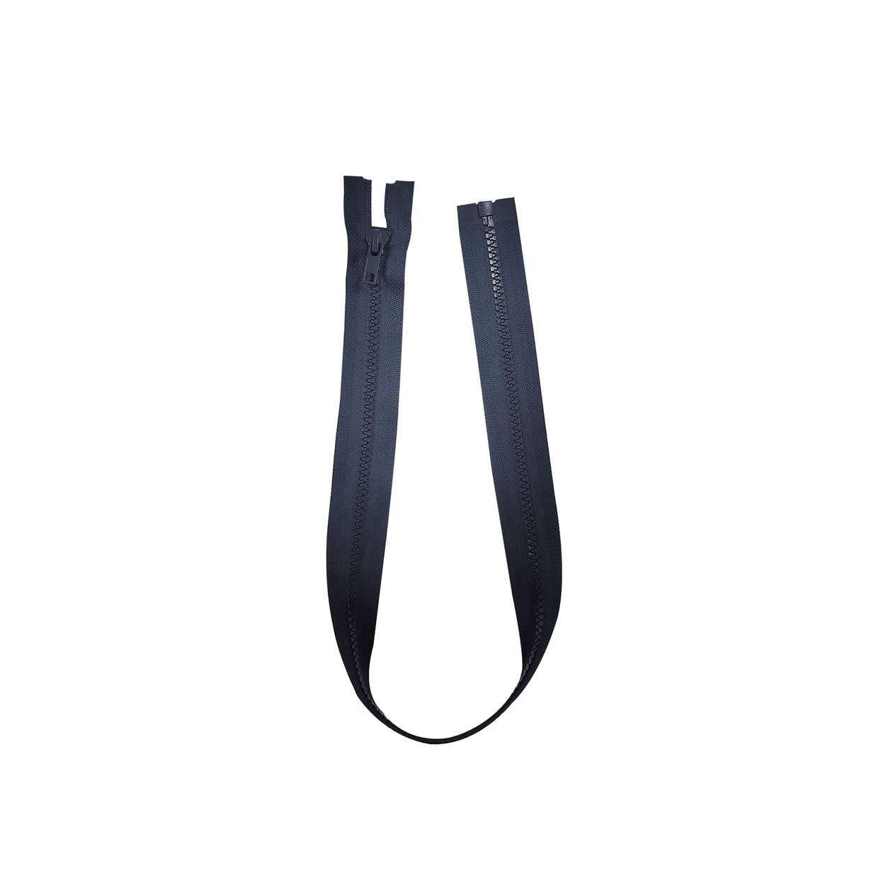 1 cerniera grossa blu navy, misura #5, tipo aperto a un'estremità singola, cursore unidirezionale, riparazione per giacche, pile, cappotti, denti in plastica di peso medio (60 cm di lunghezza 1 cerniera grossa blu navy, misura #5, tipo aperto a un'estremità singola, cursore unidirezionale, riparazione per giacche, pile, cappotti, denti in plastica di peso medio (60 cm di lunghezza