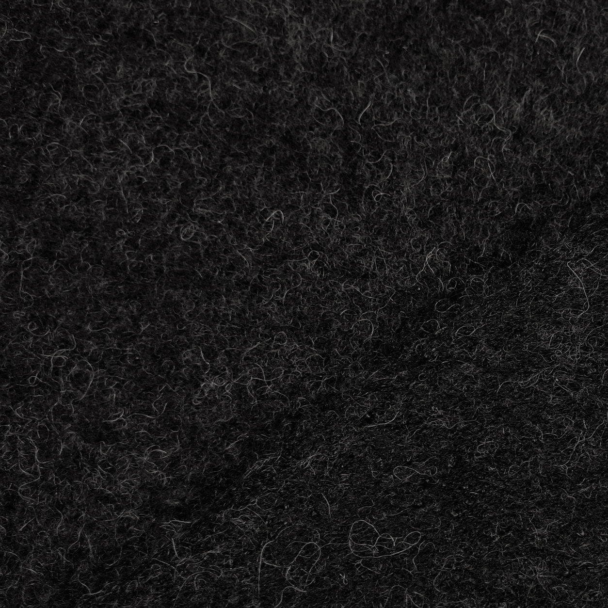 Tessuto cappotti in lana nero