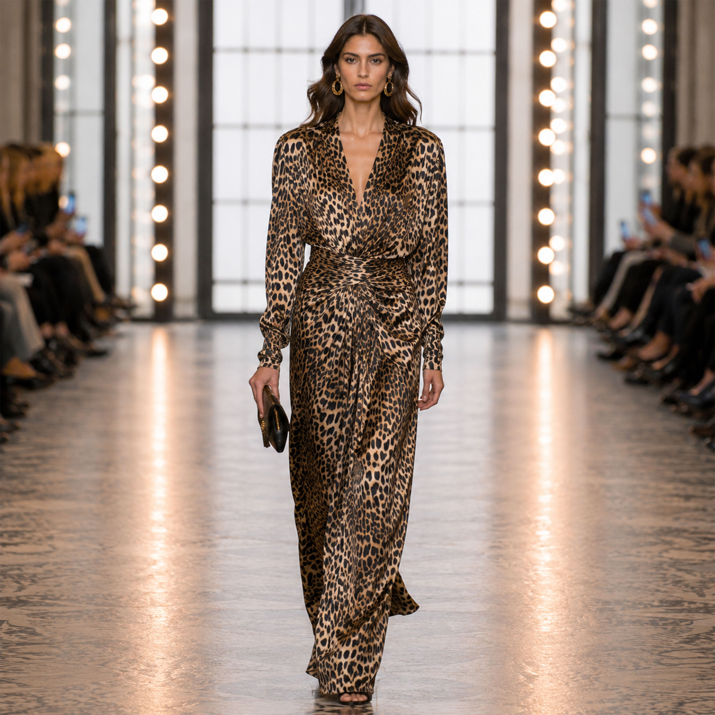 Raso Setato Alta Moda Maculato Image