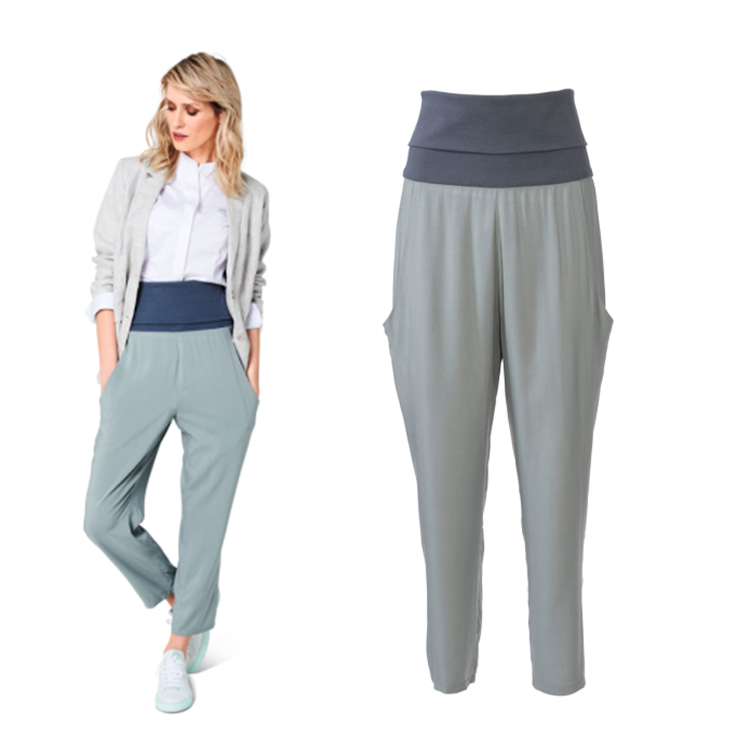 Cartamodello Burda Super Easy Pantaloni Image