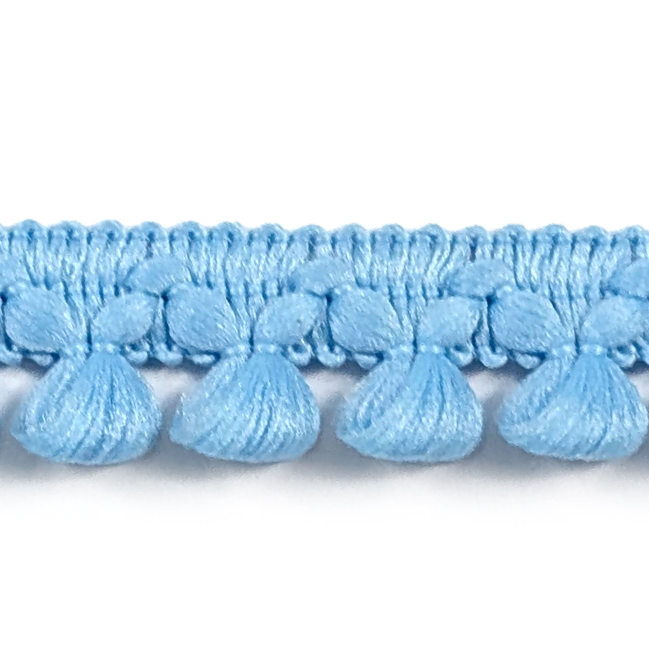 Russo Tessuti Nappine Decorative 10 Cm - Colore Blu Scuro Notte, Confezione Da 5 Pezzi, Per Bomboniere E Decorazioni Fai-da-Te - 2