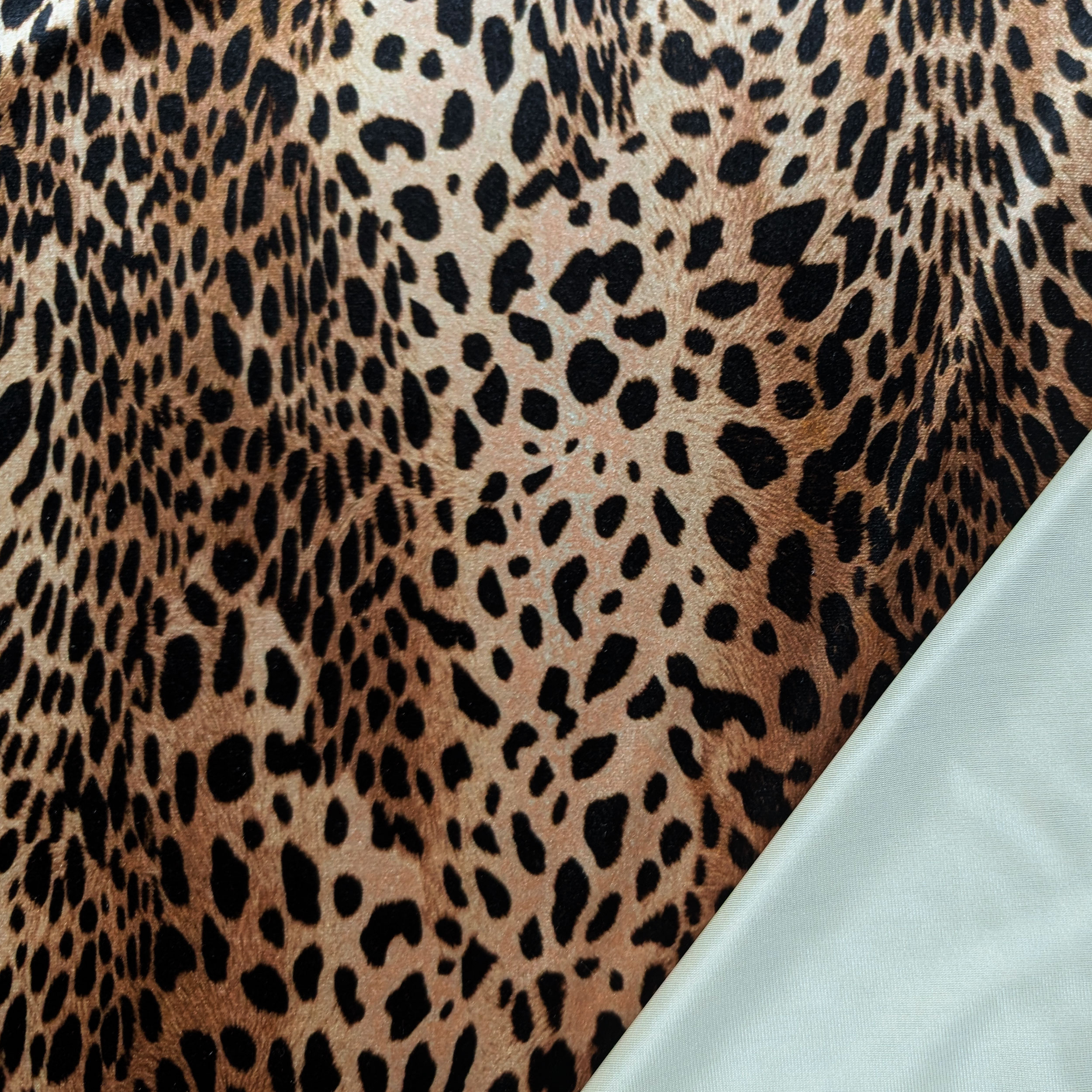Vellutina Setata Moda Leopardata Image