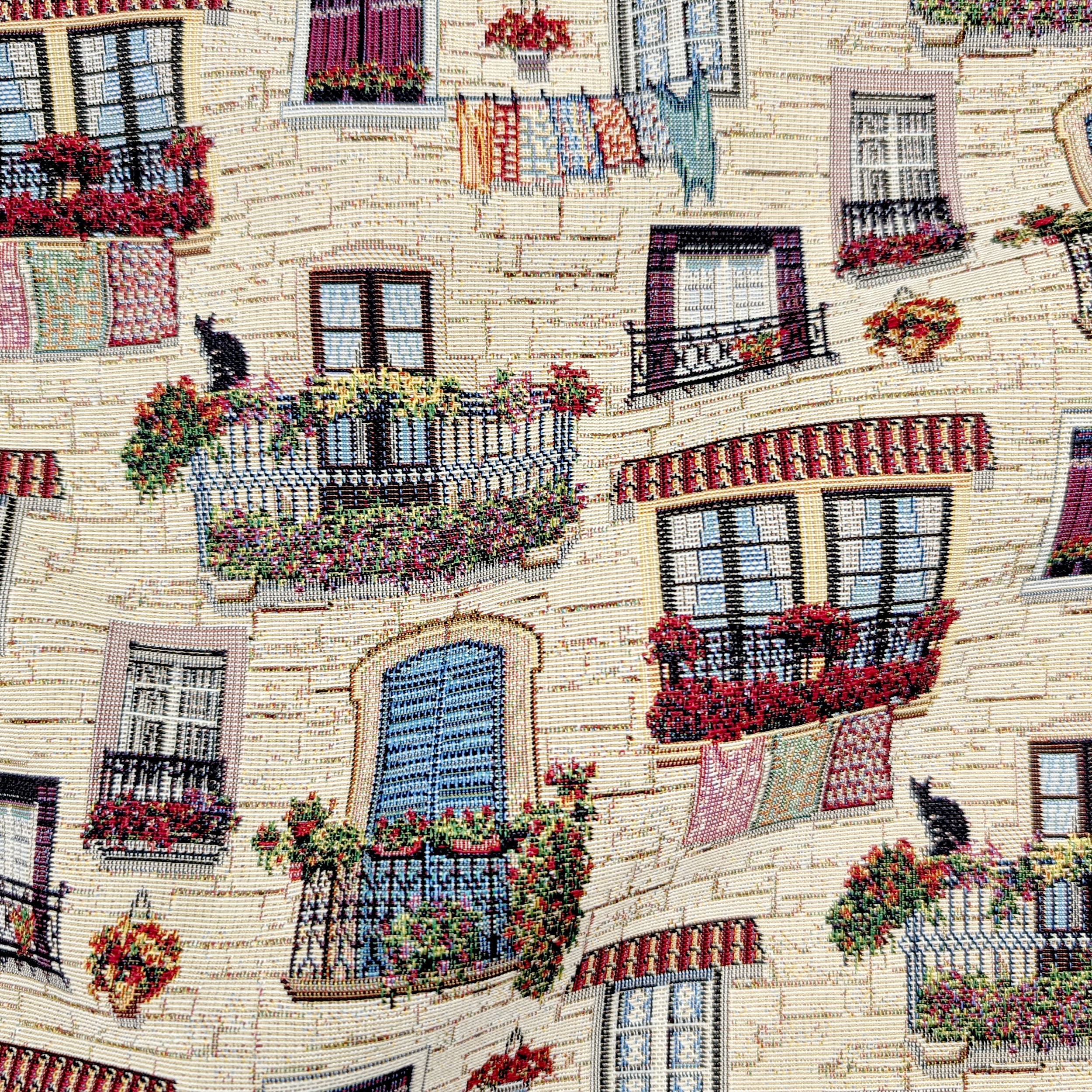 Ritaglio Tessuto Gobelin Fantasia Parisienne 100x140 cm Image