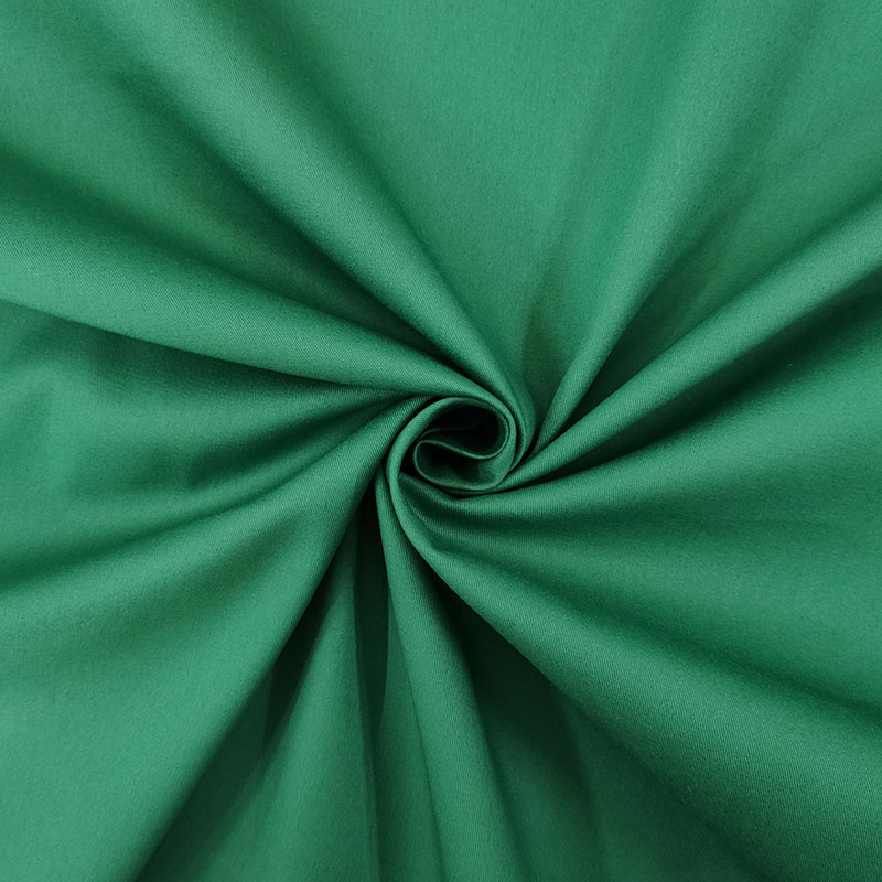 Gabardine di Cotone Verde 