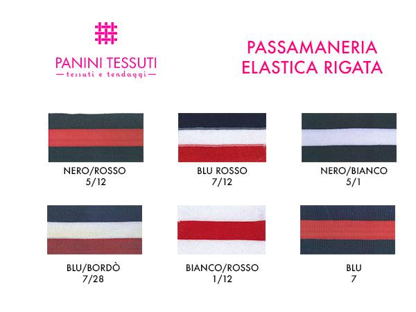 Passamaneria elastica rigata 3