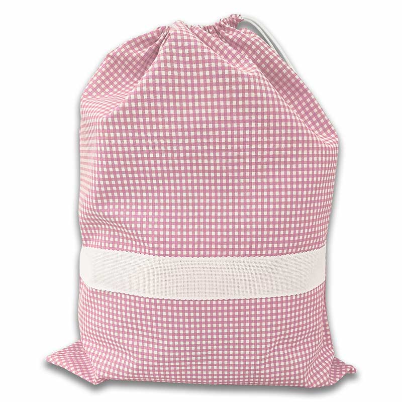 Sacchetto asilo 50x60cm rosa