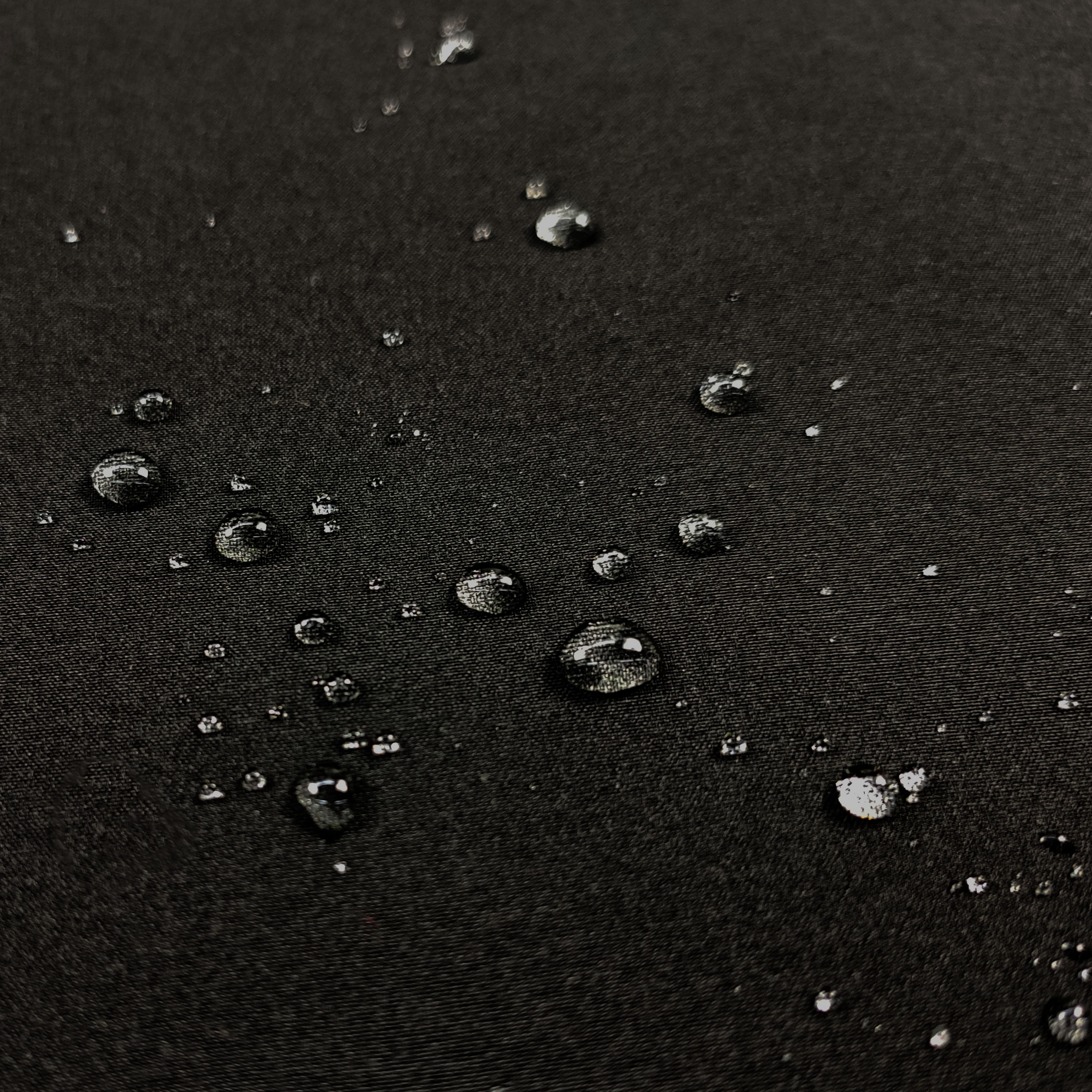 Tessuto Idrorepellente Softshell Nero
