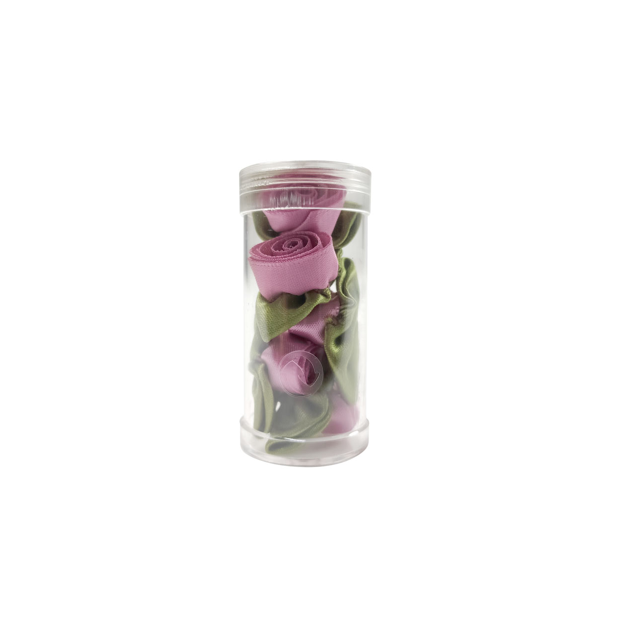 Roselline gutermann di satin large rosa antico