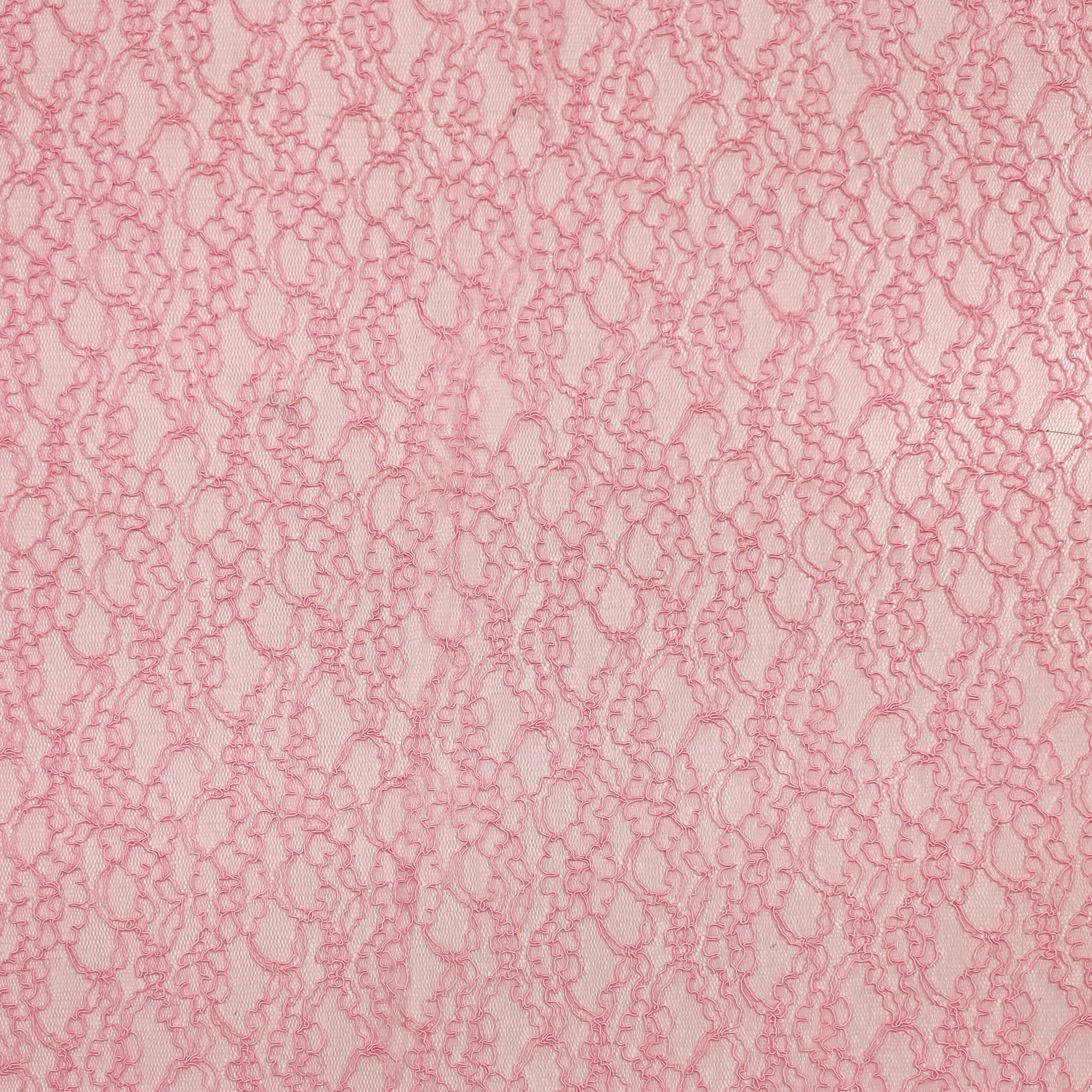 pizzo elastico rosa