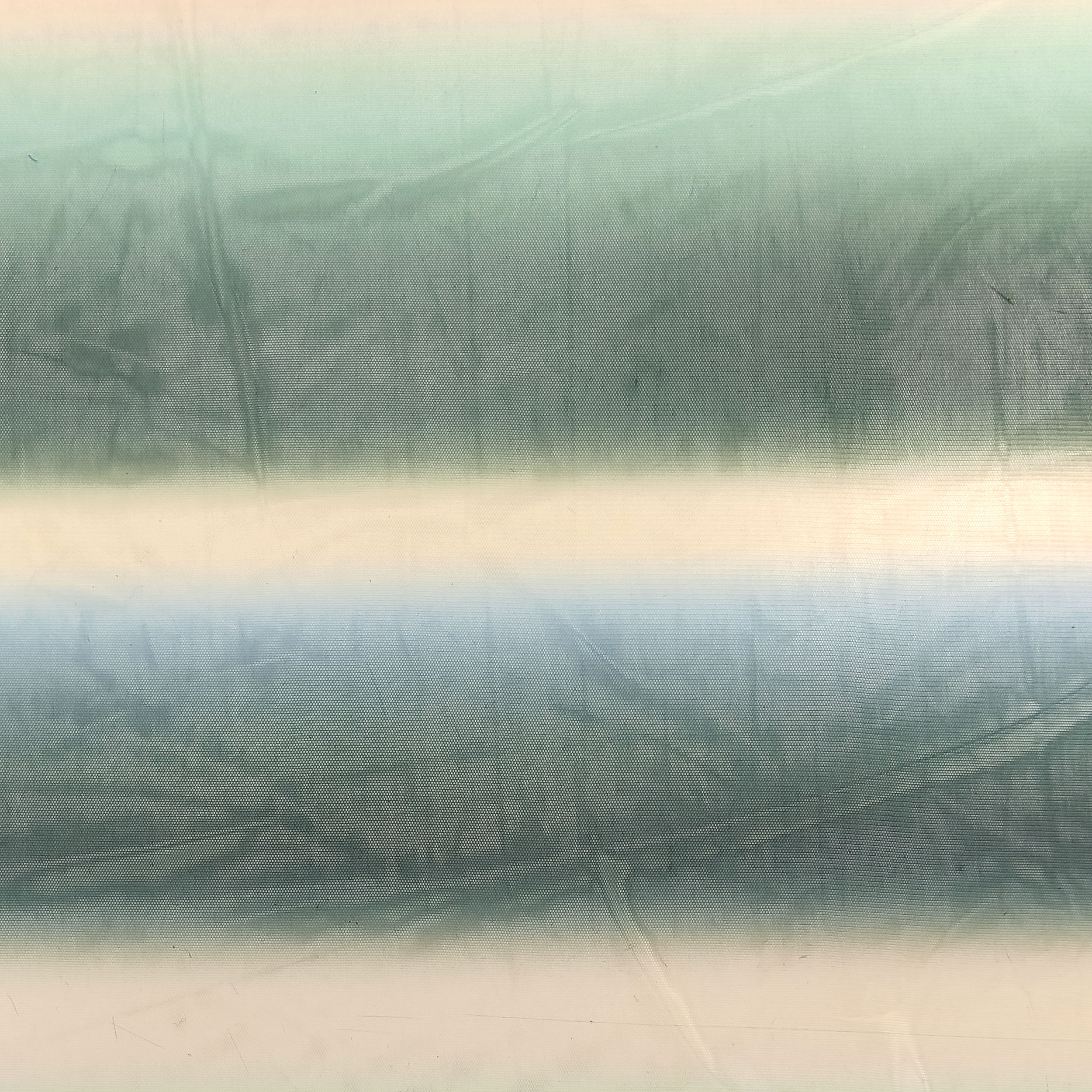 Tulle Elasticizzato Sfumato Toni Verdi