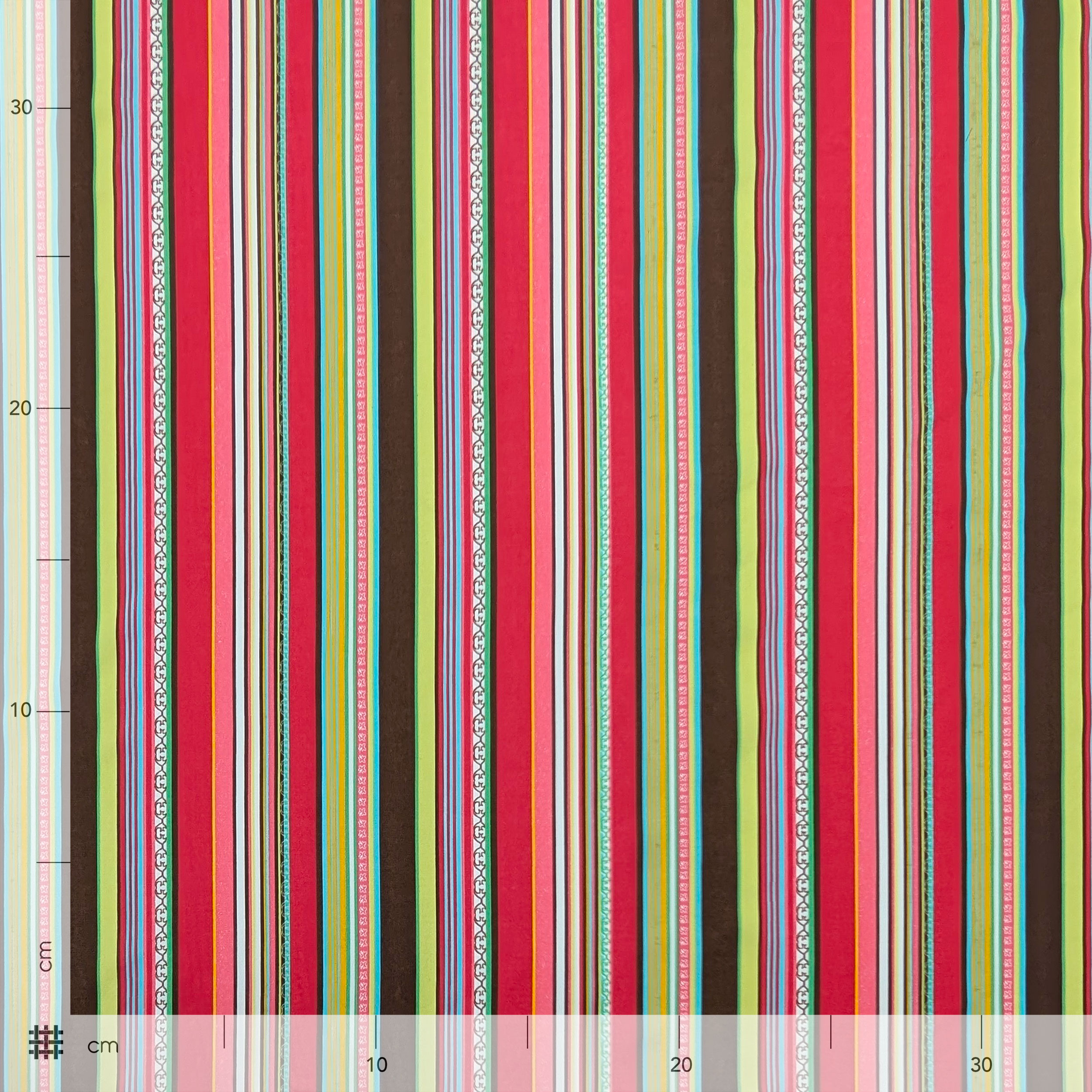 Maglina Bielastica Righe Multicolor Image