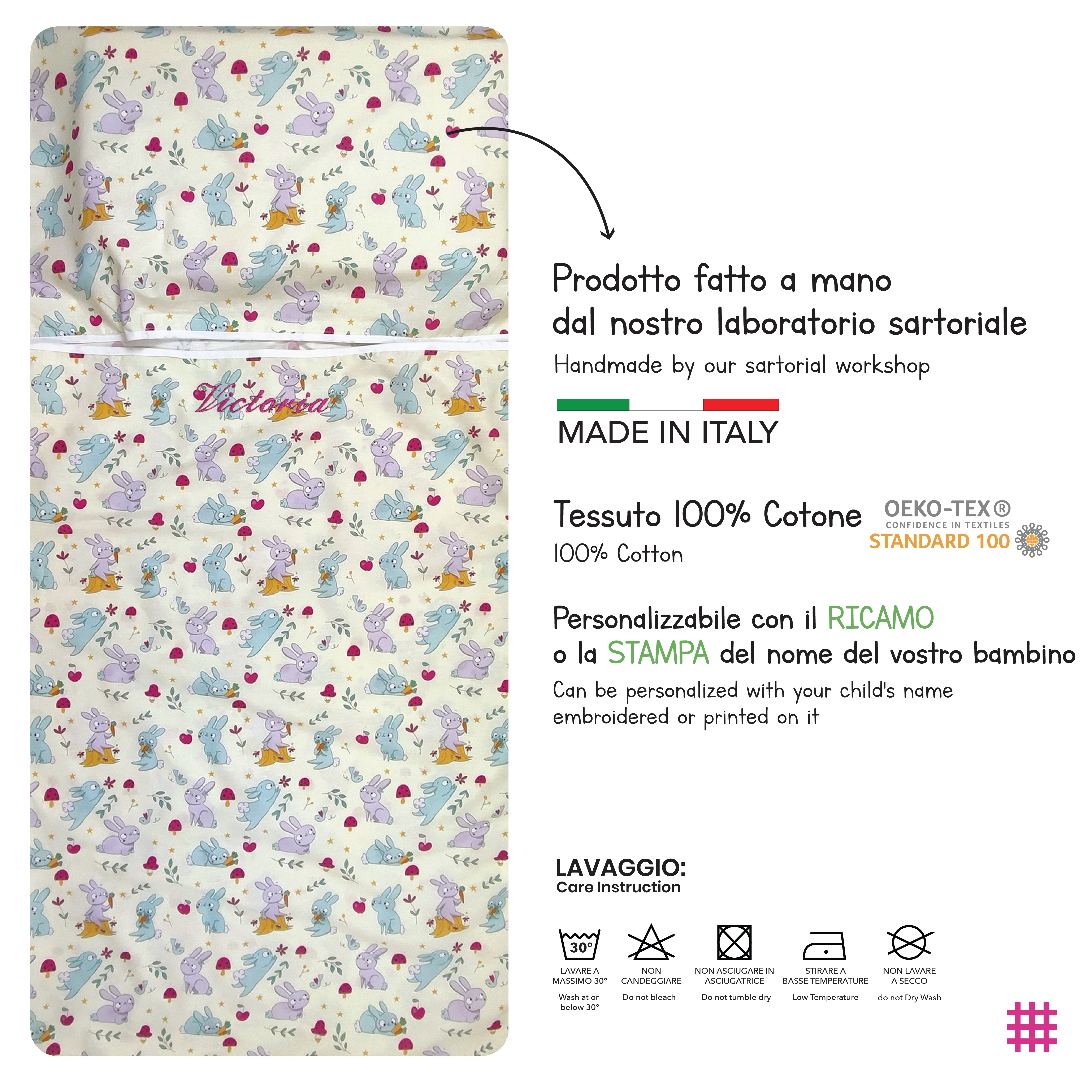 Sacco Nanna Estivo Coniglietti Image