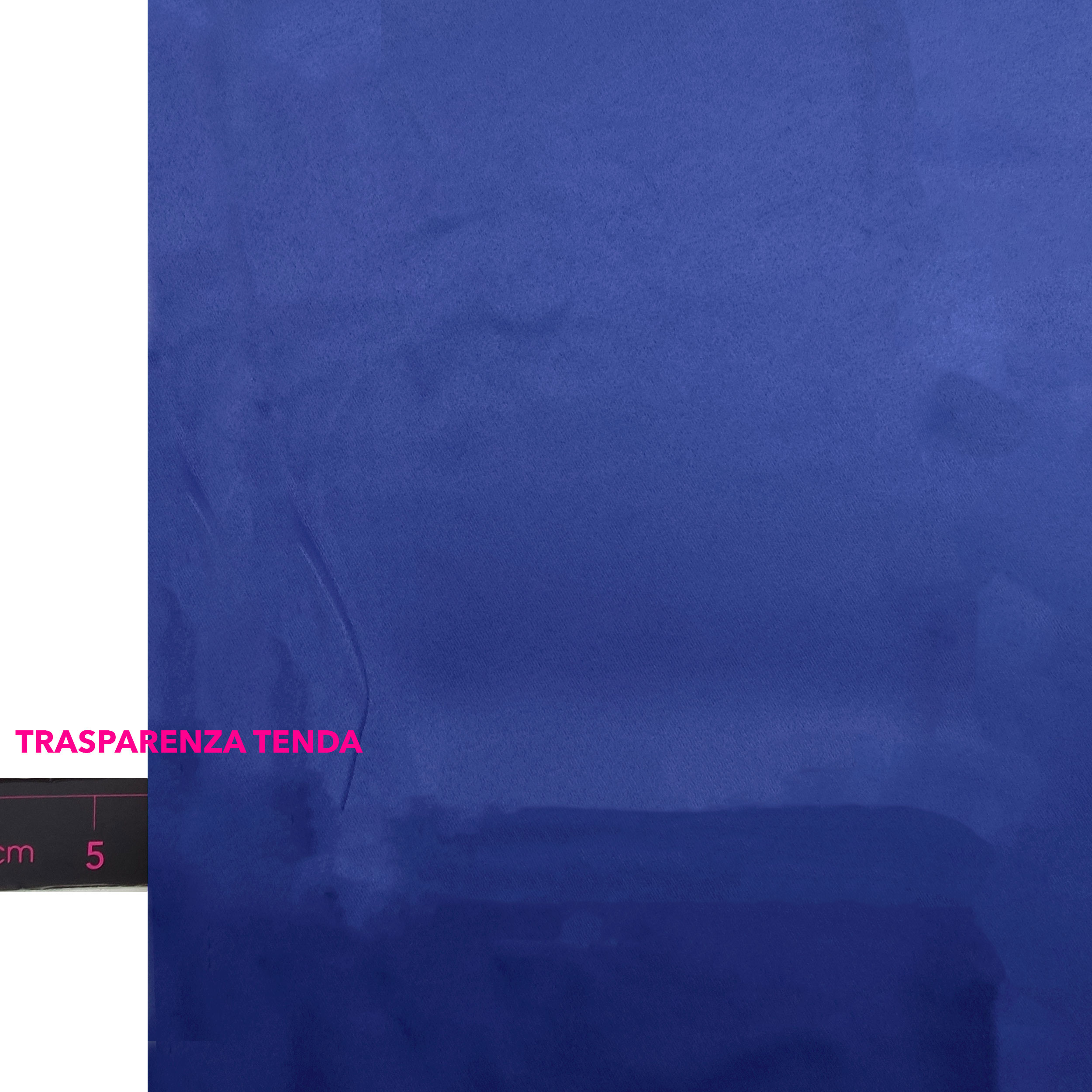 Tenda Confezionata Oscurante Tinta Unita Blu