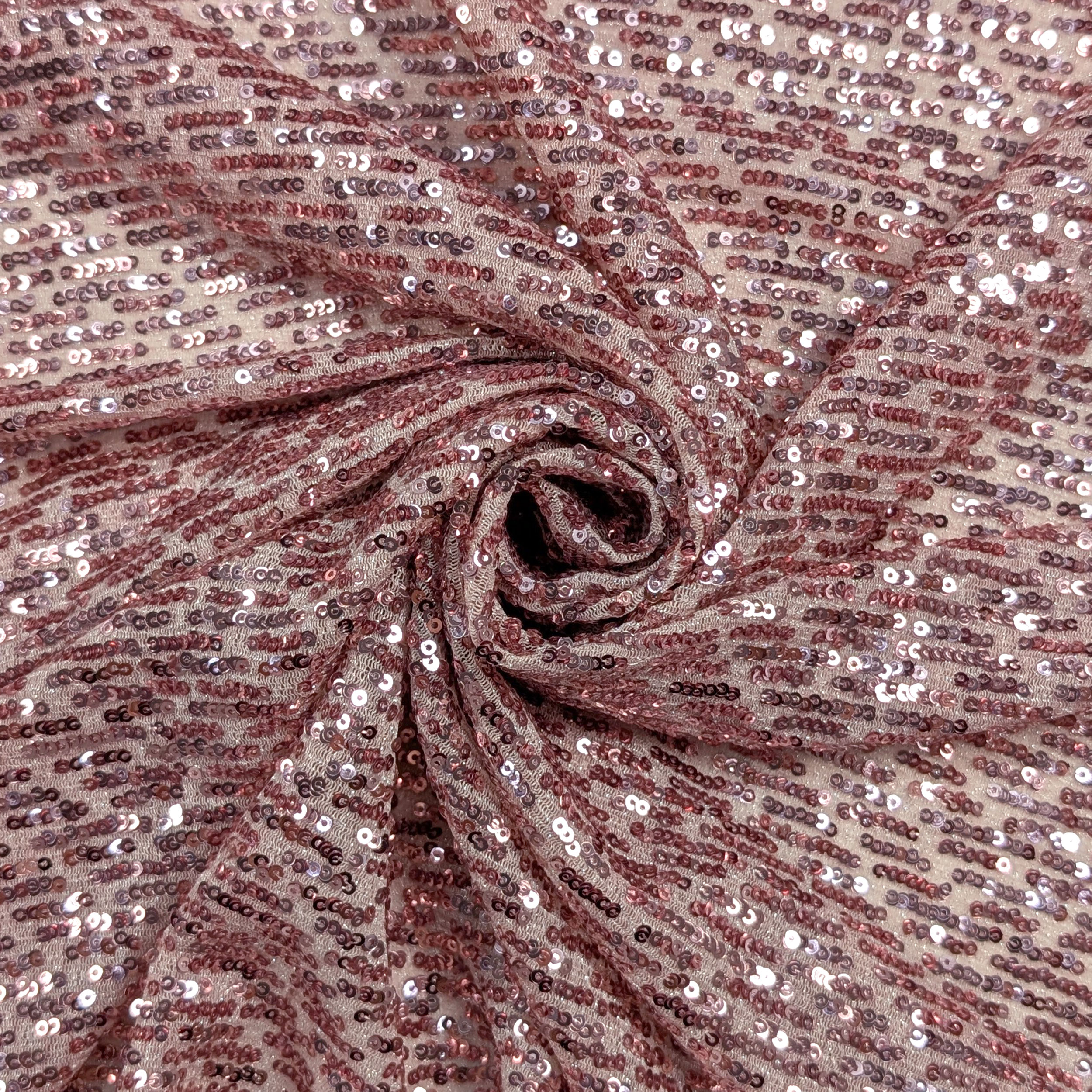 Paillettes a Cascata Morbida Rosa Image