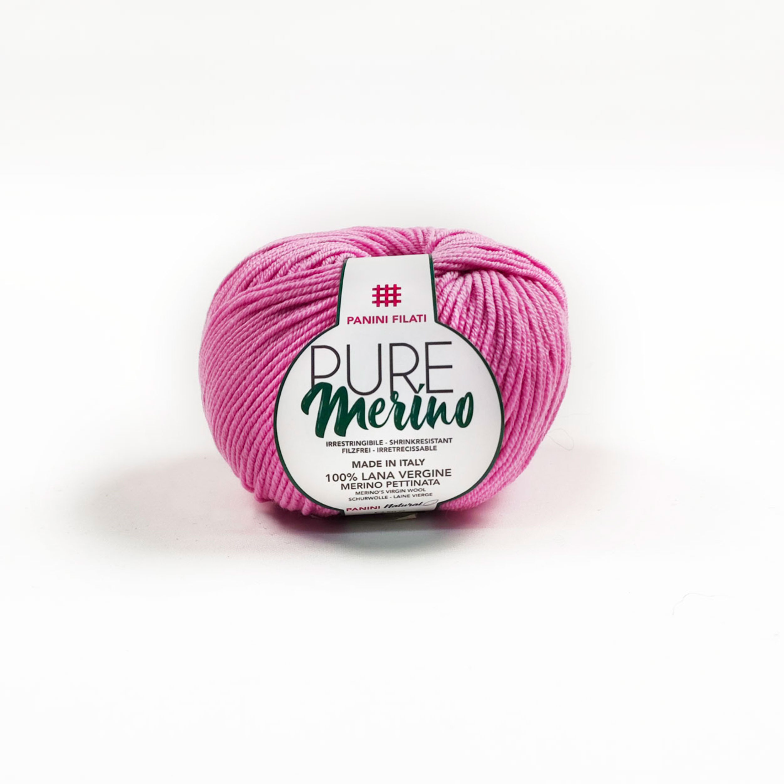 Gomitolo in Lana Rosa Merino